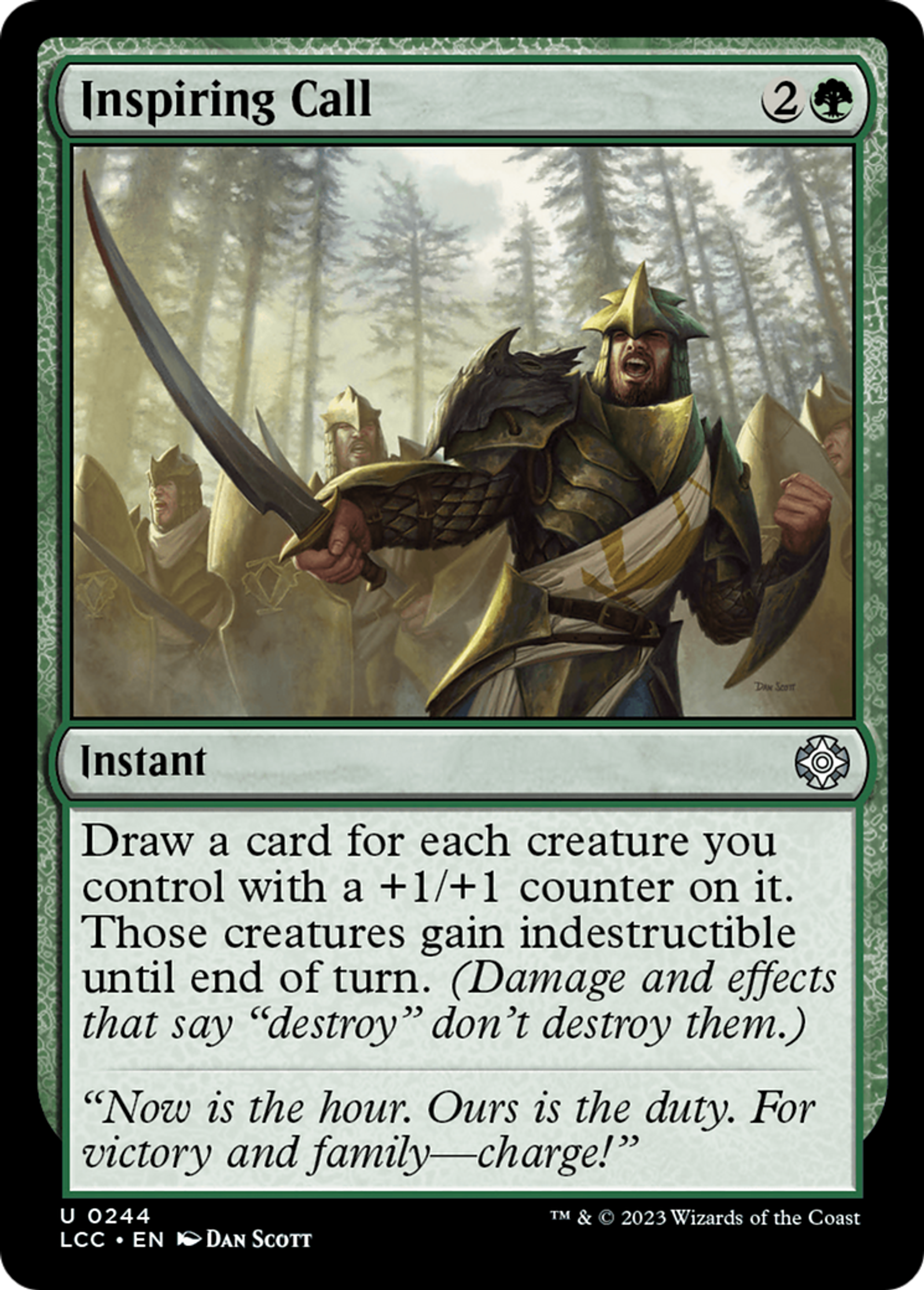 Inspiring Call — The Lost Caverns of Ixalan Commander — Magic: The Gathering