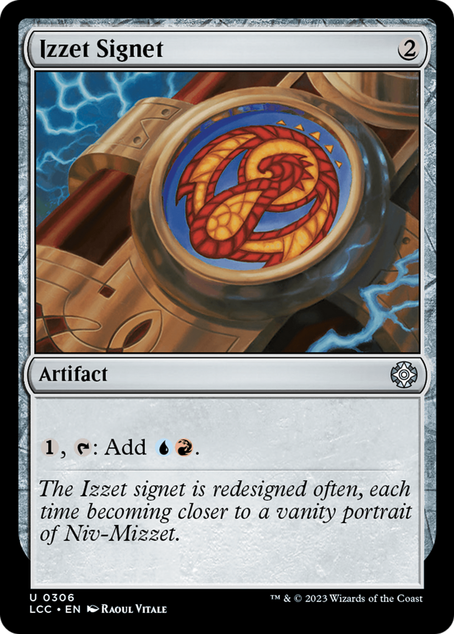Cachet d'Izzet — The Lost Caverns of Ixalan Commander — Magic: The Gathering