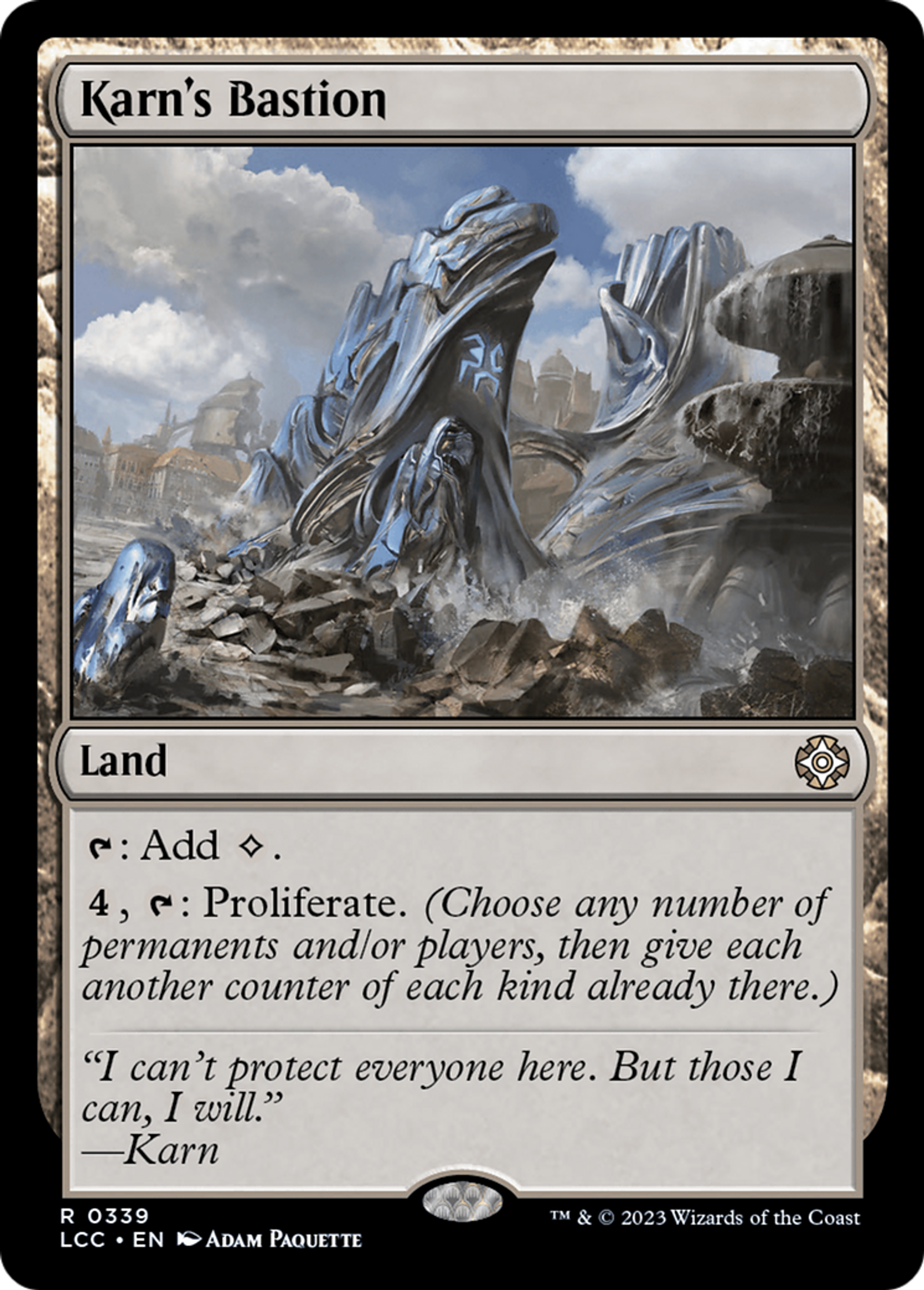 Karn's Bastion — The Lost Caverns of Ixalan Commander — Magic: The Gathering