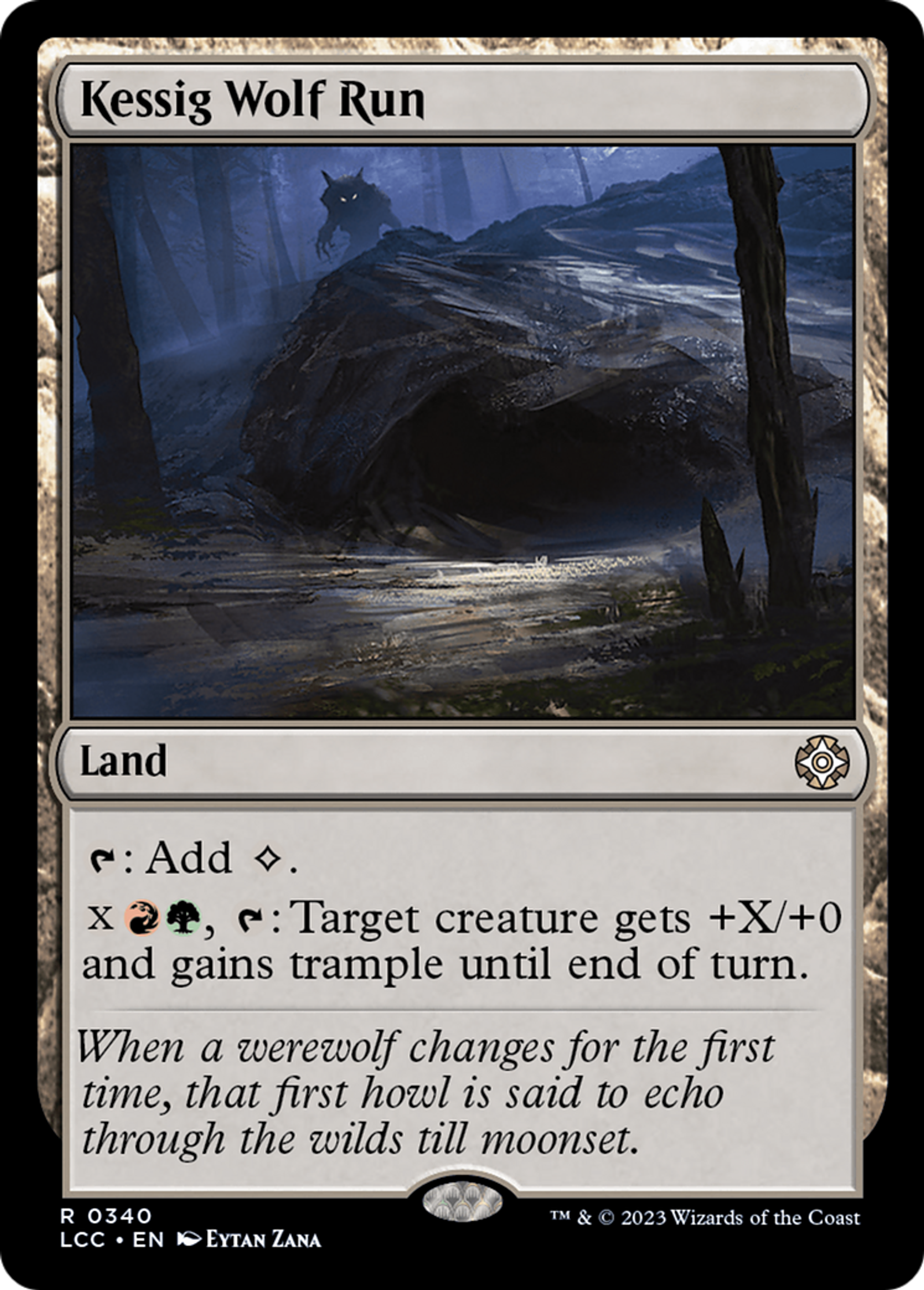 Kessig Wolf Run — The Lost Caverns of Ixalan Commander — Magic: The Gathering