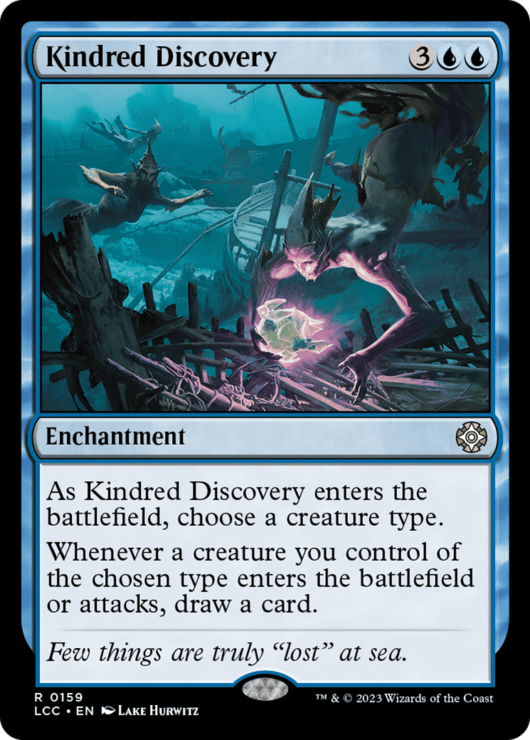 Kindred Discovery — The Lost Caverns of Ixalan Commander — Magic: The Gathering