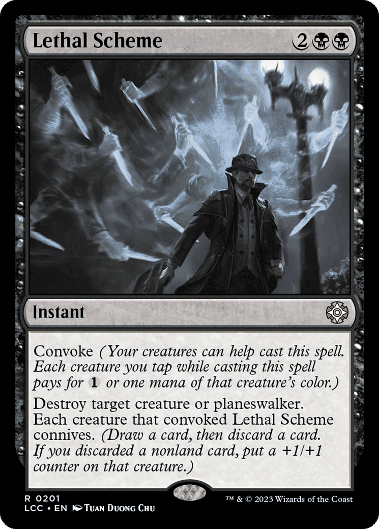 Lethal Scheme — The Lost Caverns of Ixalan Commander — Magic: The Gathering