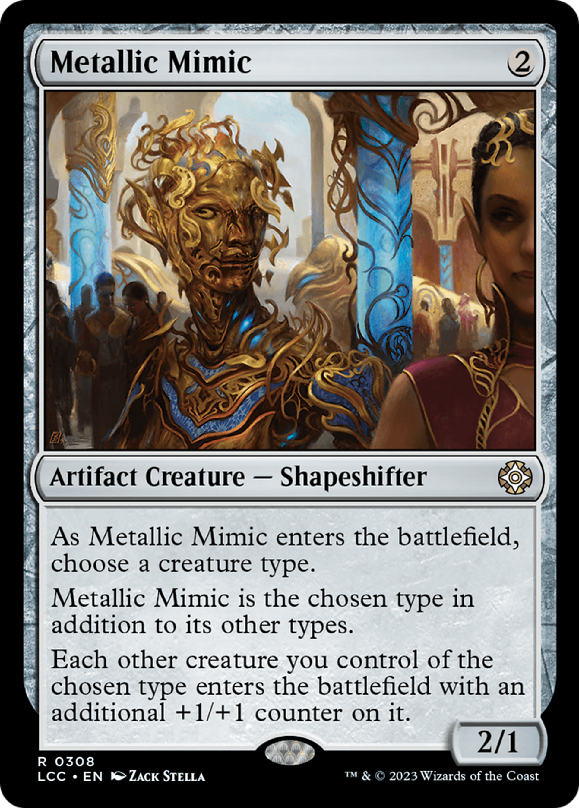 Metallic Mimic — The Lost Caverns of Ixalan Commander — Magic: The Gathering