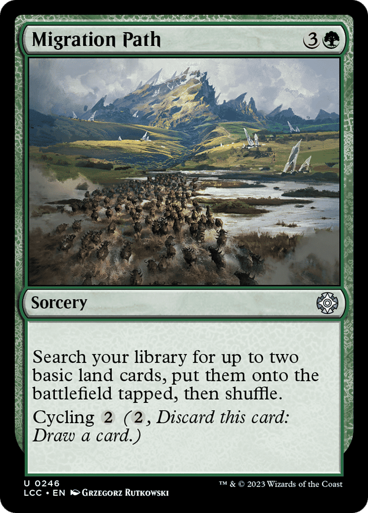 Migration Path — The Lost Caverns of Ixalan Commander — Magic: The Gathering