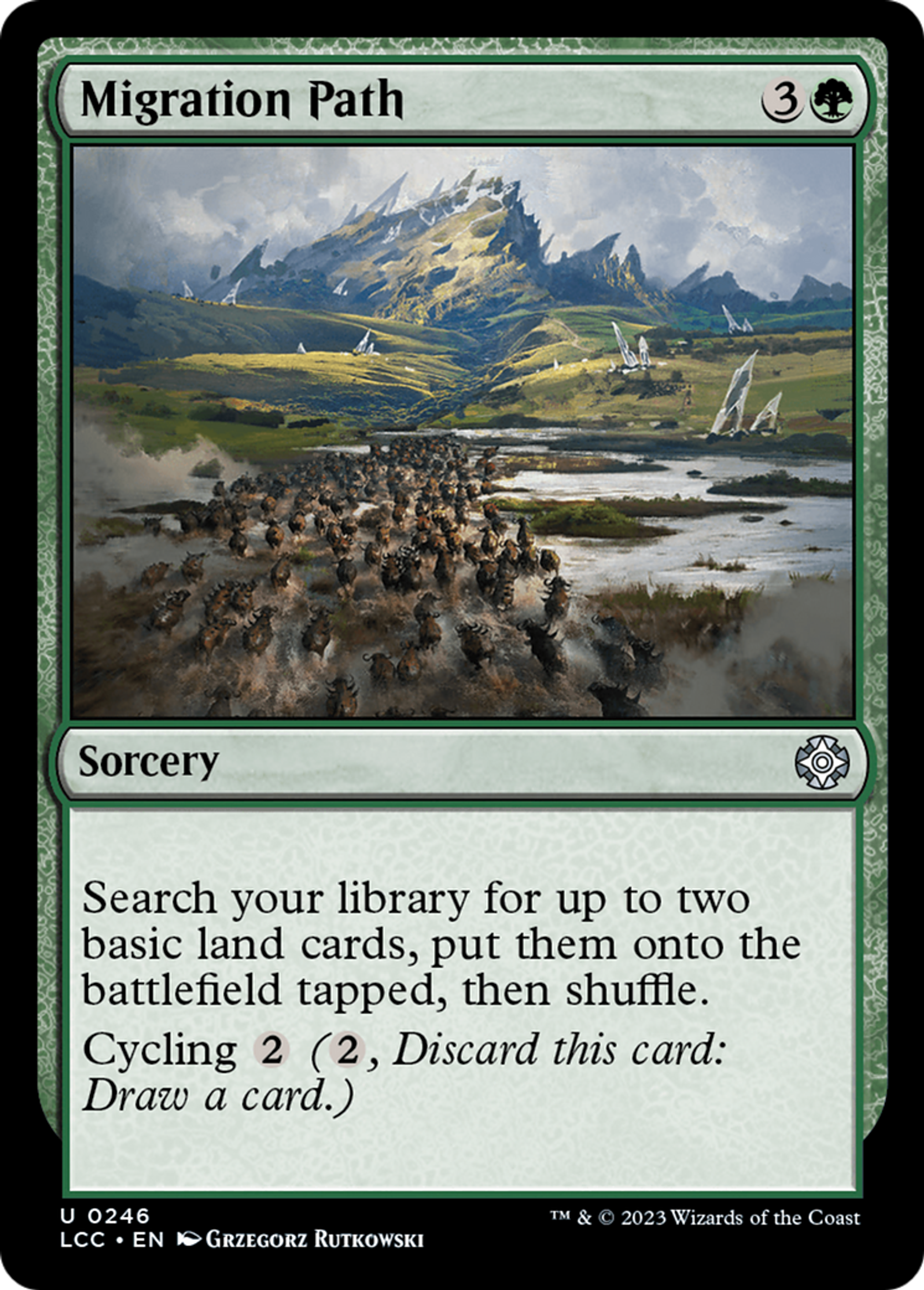 Migration Path — The Lost Caverns of Ixalan Commander — Magic: The Gathering