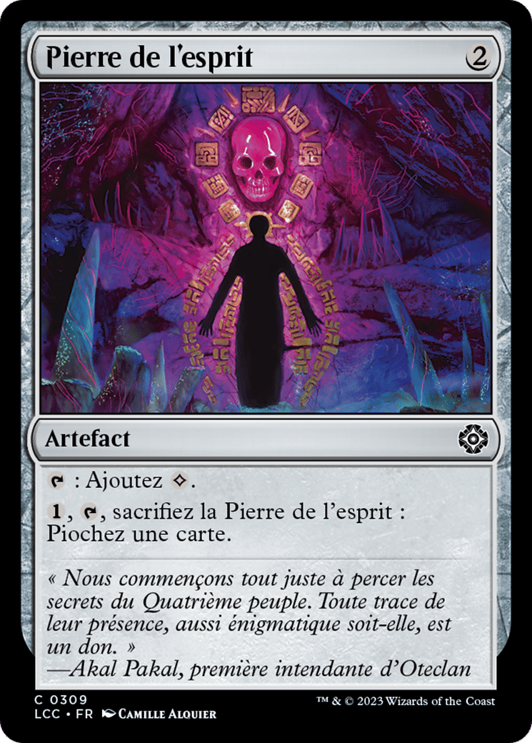 Pierre de l'esprit — The Lost Caverns of Ixalan Commander — Magic: The Gathering