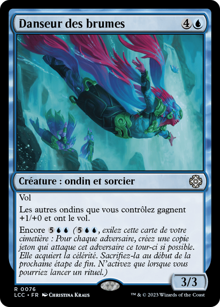 Danseur des brumes — The Lost Caverns of Ixalan Commander — Magic: The Gathering
