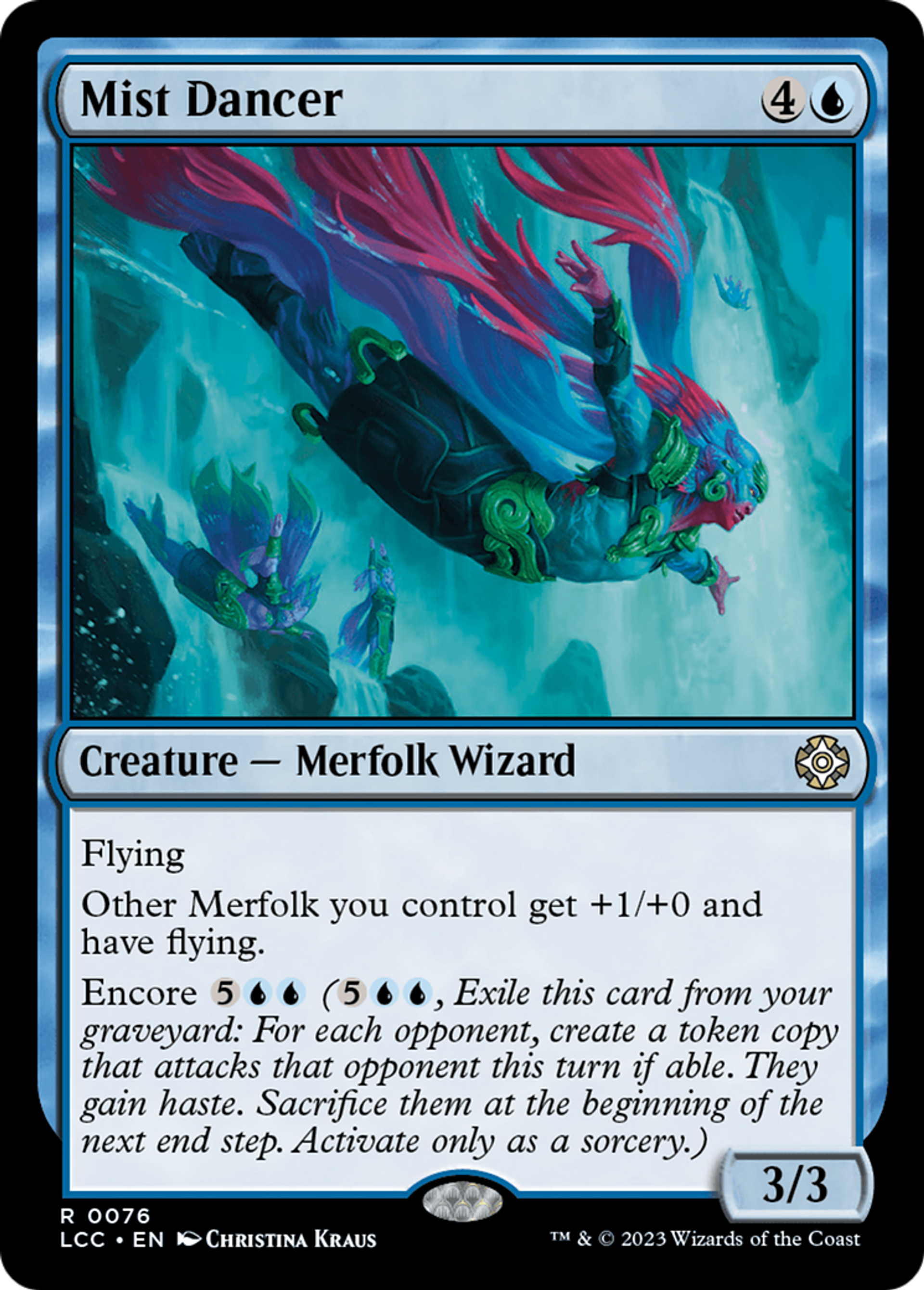 Mist Dancer — The Lost Caverns of Ixalan Commander — Magic: The Gathering