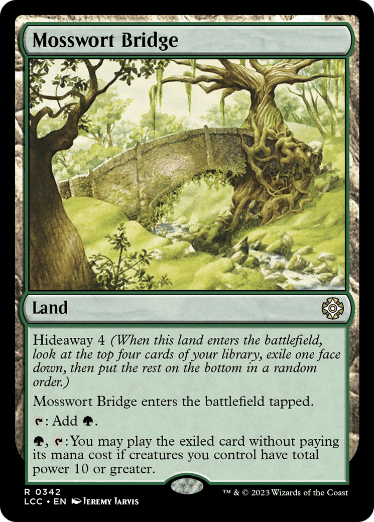 Mosswort Bridge — The Lost Caverns of Ixalan Commander — Magic: The Gathering