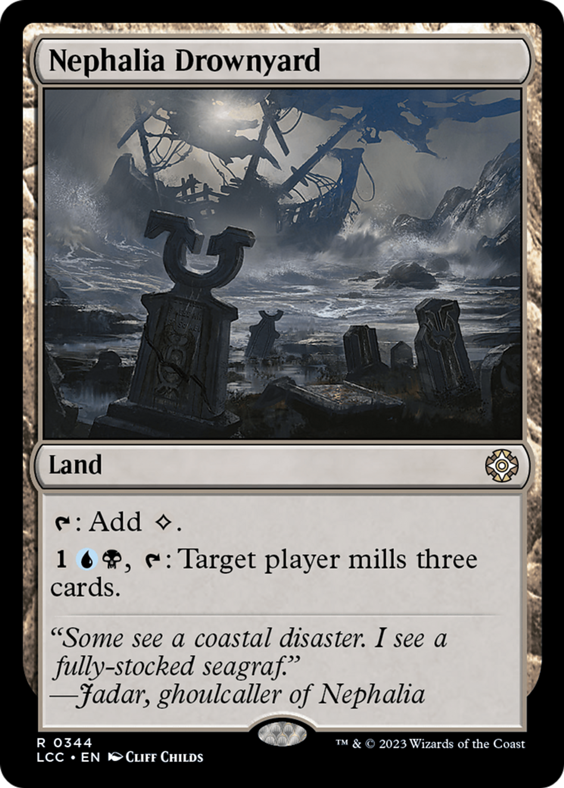 Nephalia Drownyard — The Lost Caverns of Ixalan Commander — Magic: The Gathering