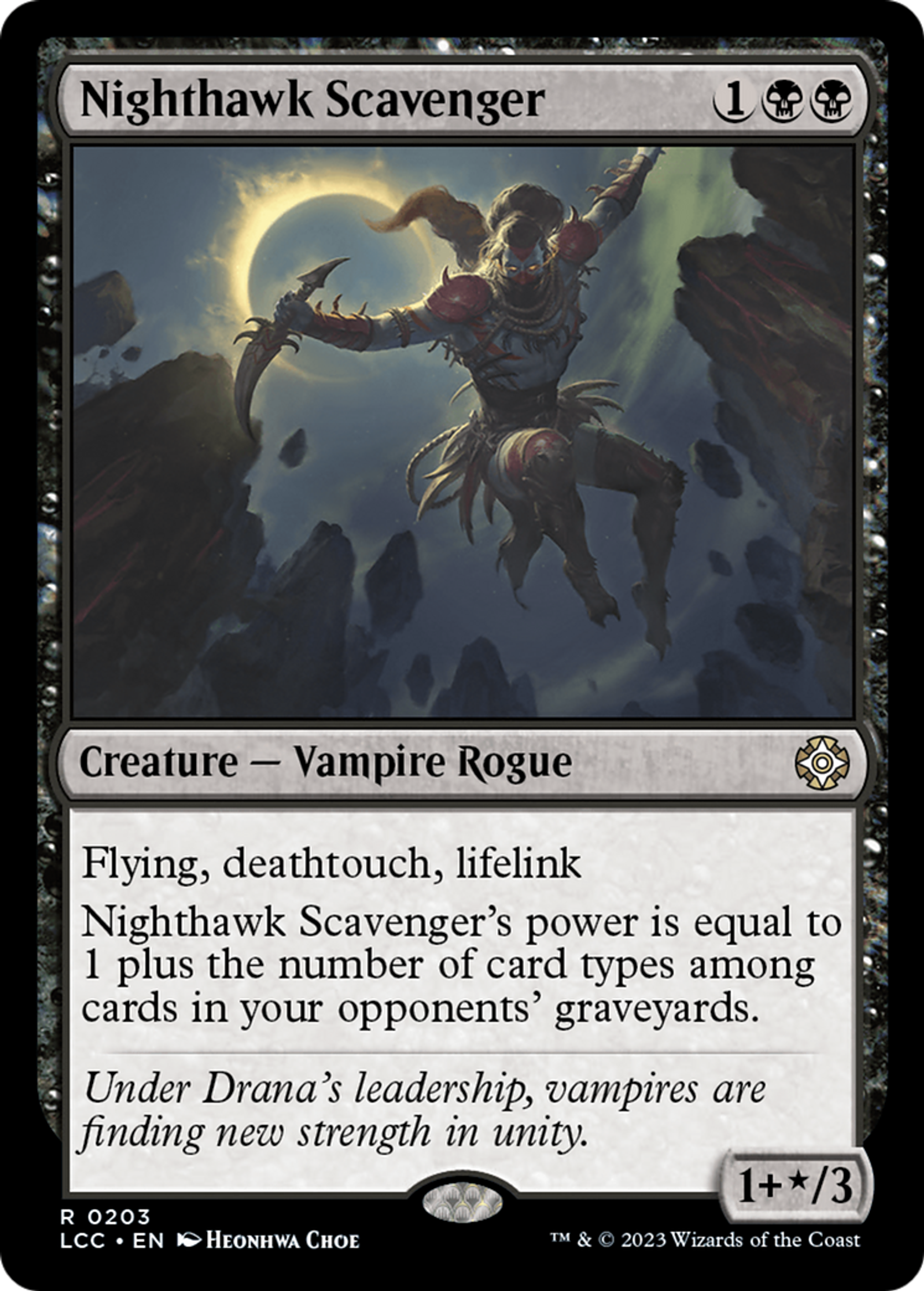 Nighthawk Scavenger — The Lost Caverns of Ixalan Commander — Magic: The Gathering