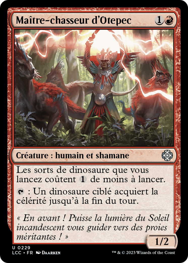 Maître-chasseur d'Otepec — The Lost Caverns of Ixalan Commander — Magic: The Gathering