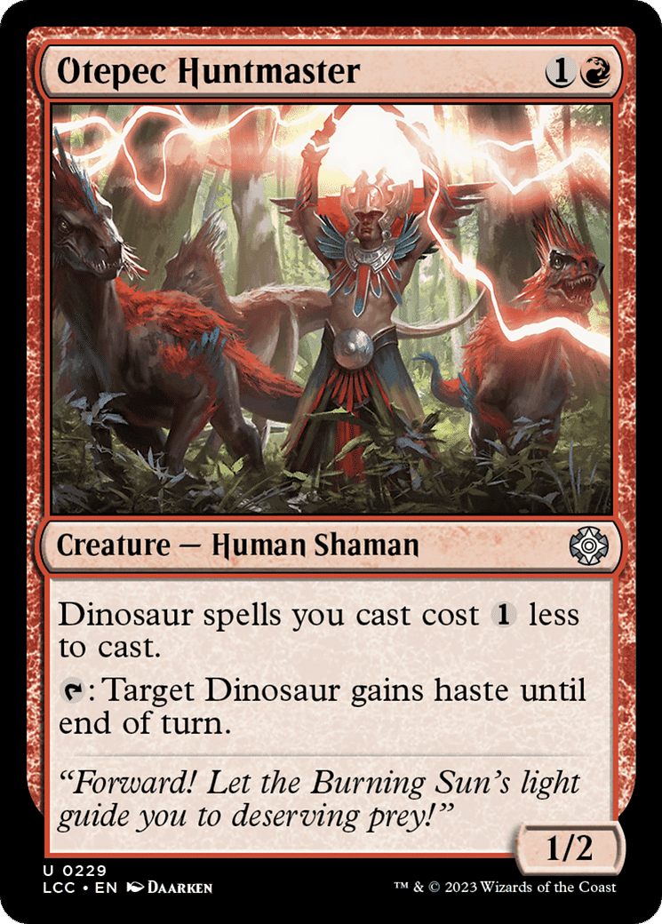 Otepec Huntmaster — The Lost Caverns of Ixalan Commander — Magic: The Gathering
