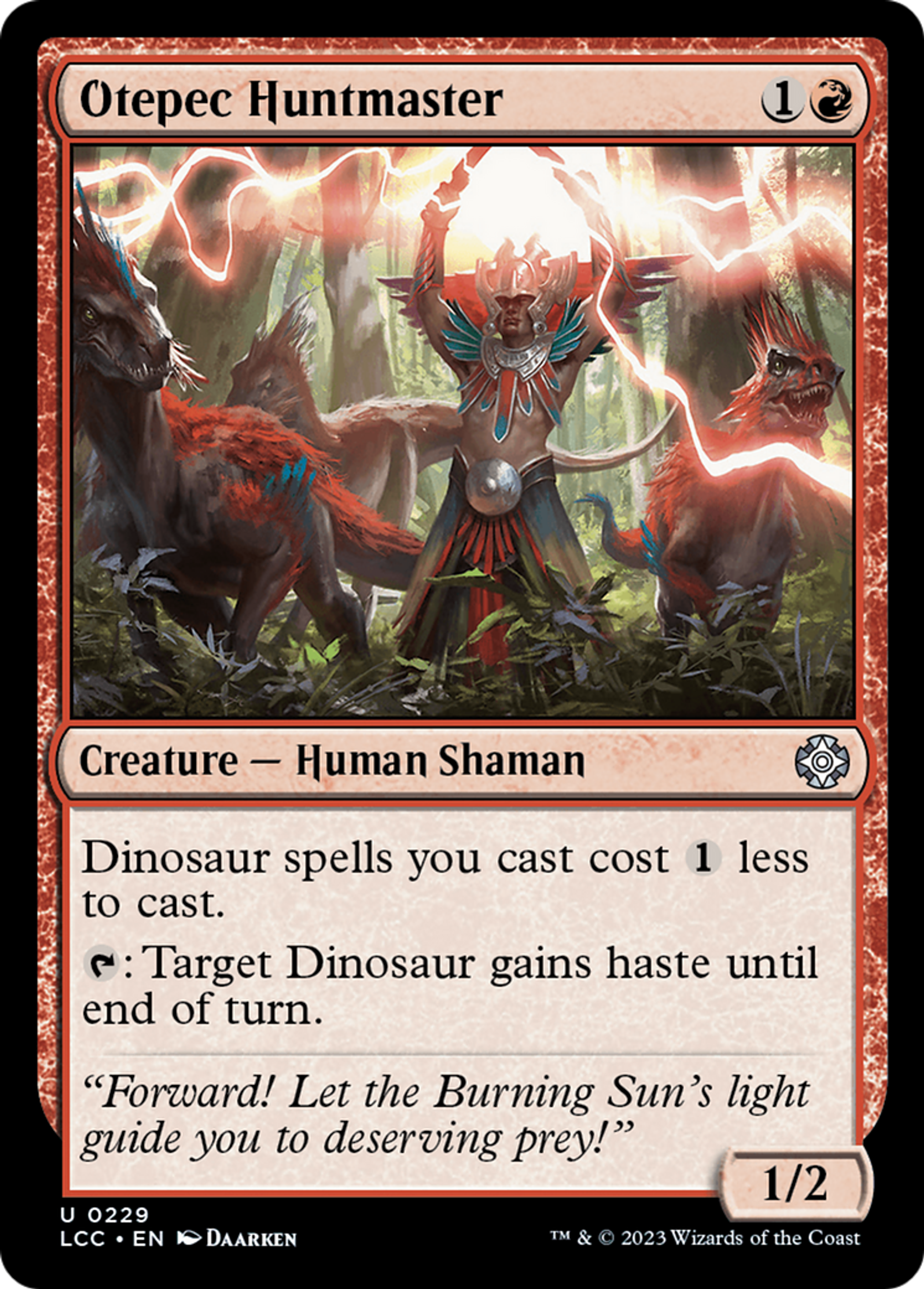 Otepec Huntmaster — The Lost Caverns of Ixalan Commander — Magic: The Gathering