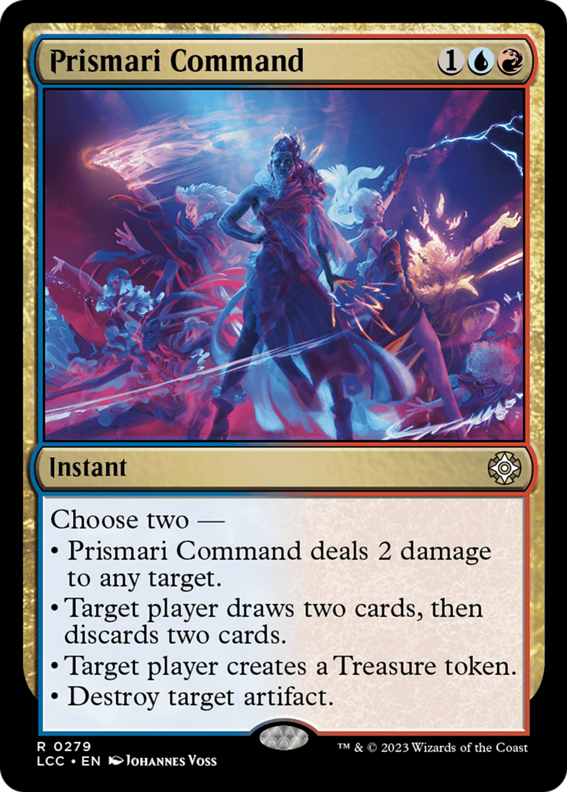 Prismari Command — The Lost Caverns of Ixalan Commander — Magic: The Gathering