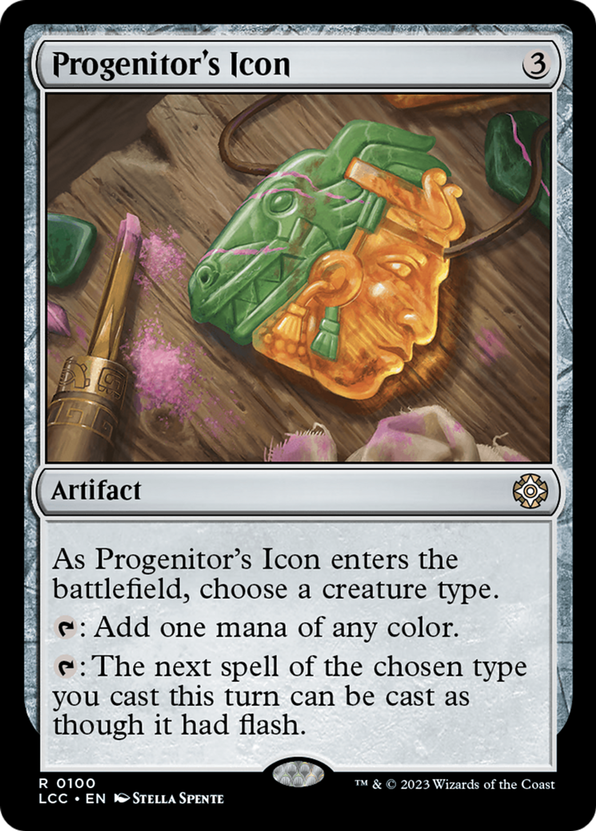 Progenitor's Icon — The Lost Caverns of Ixalan Commander — Magic: The Gathering