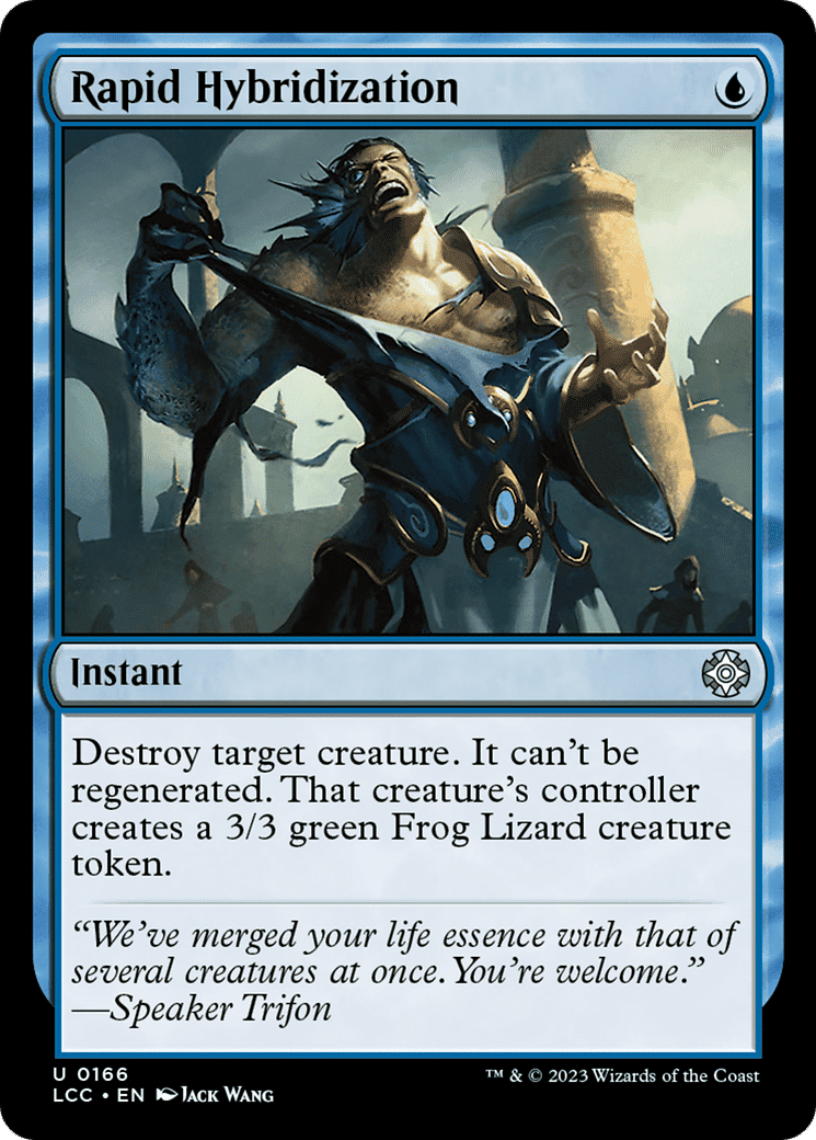 Rapid Hybridization — The Lost Caverns of Ixalan Commander — Magic: The Gathering