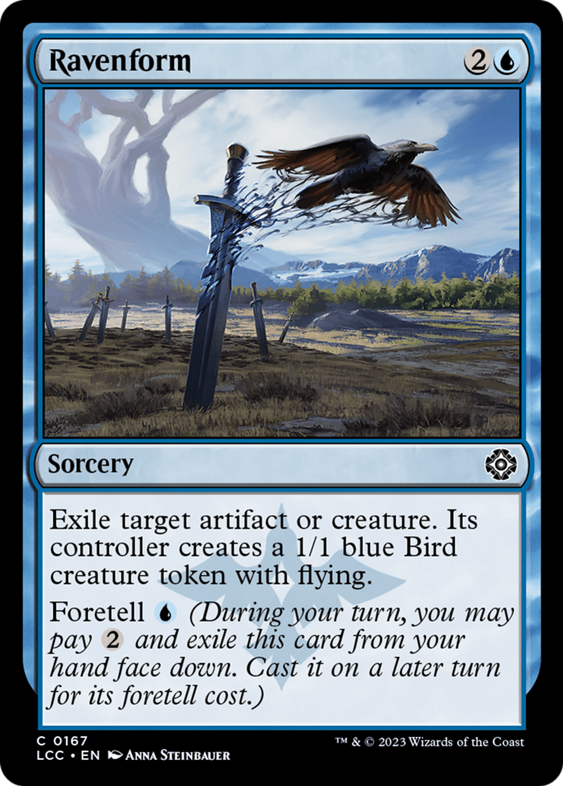 Forme du corbeau — The Lost Caverns of Ixalan Commander — Magic: The Gathering