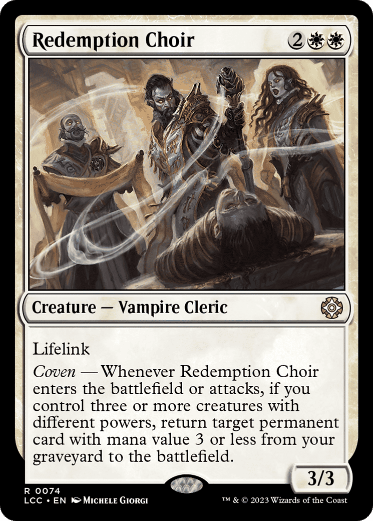 Redemption Choir — The Lost Caverns of Ixalan Commander — Magic: The Gathering