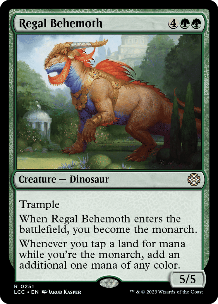 Regal Behemoth — The Lost Caverns of Ixalan Commander — Magic: The Gathering