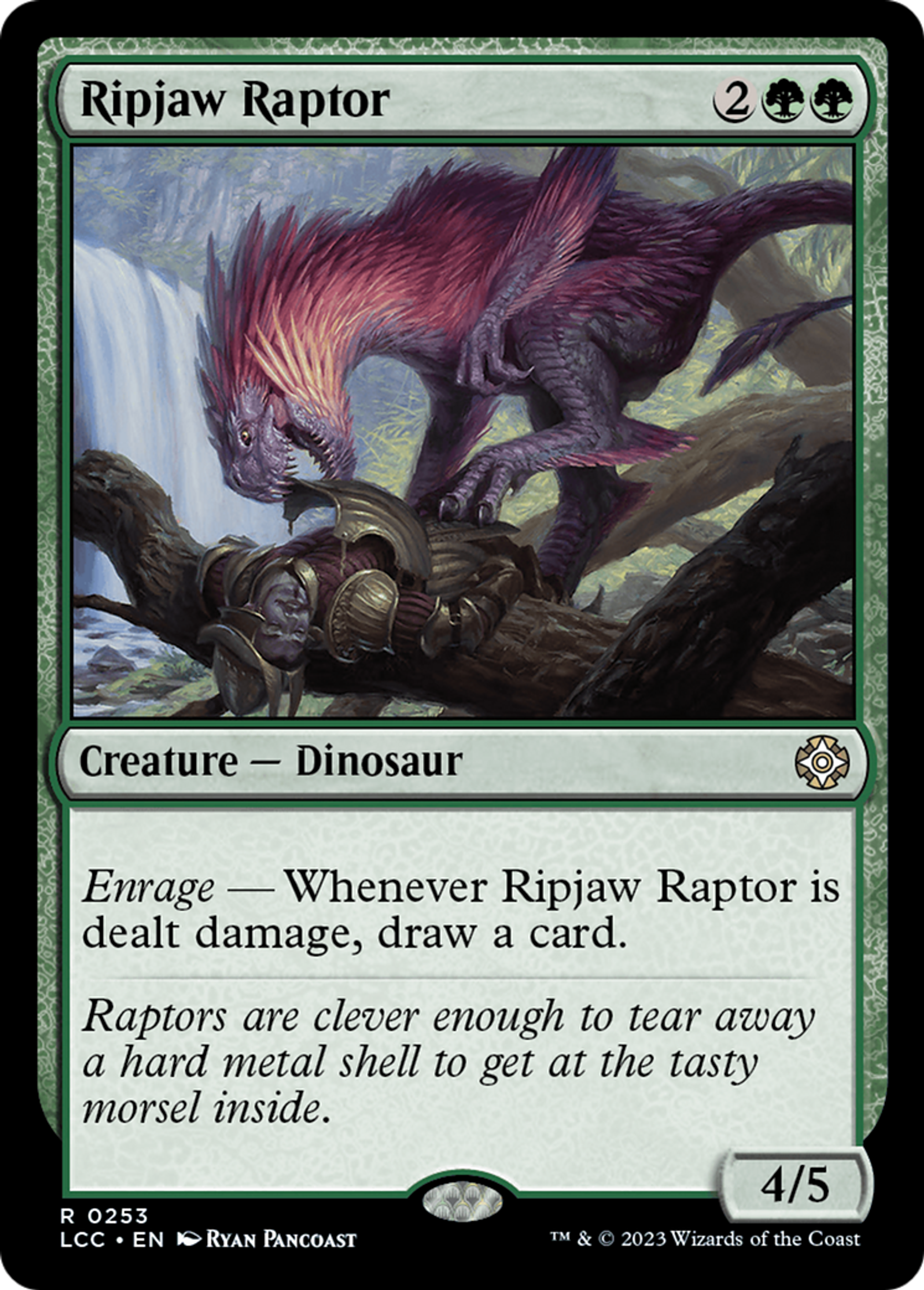 Ripjaw Raptor — The Lost Caverns of Ixalan Commander — Magic: The Gathering