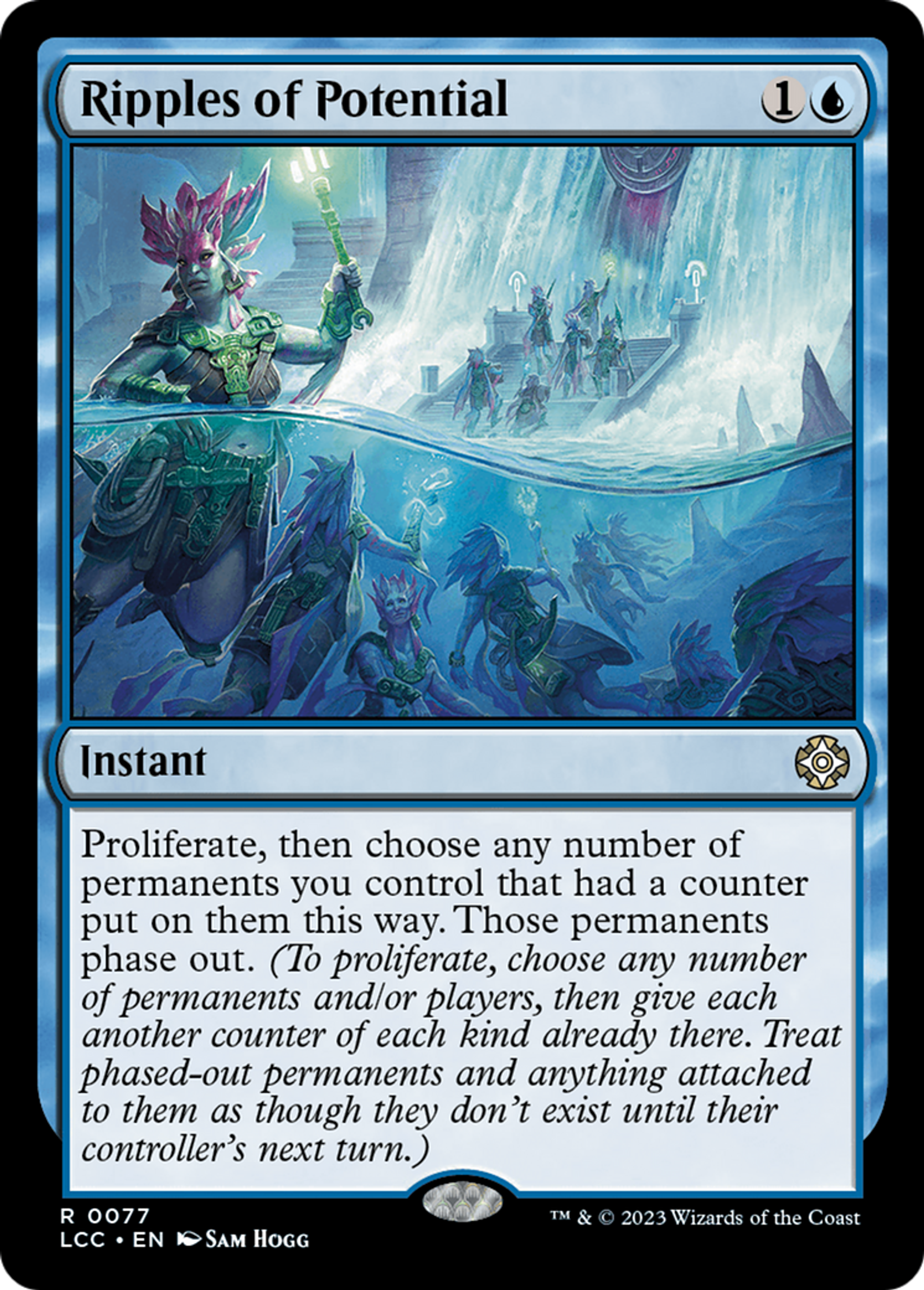 Ripples of Potential — The Lost Caverns of Ixalan Commander — Magic: The Gathering