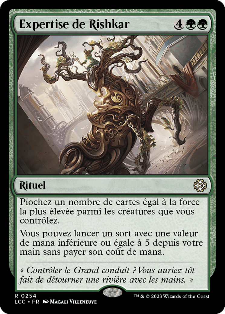 Expertise de Rishkar — The Lost Caverns of Ixalan Commander — Magic: The Gathering