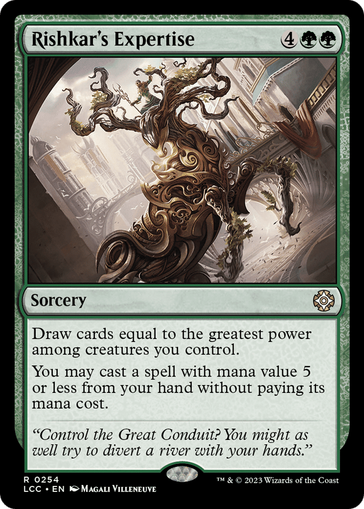 Rishkar's Expertise — The Lost Caverns of Ixalan Commander — Magic: The Gathering