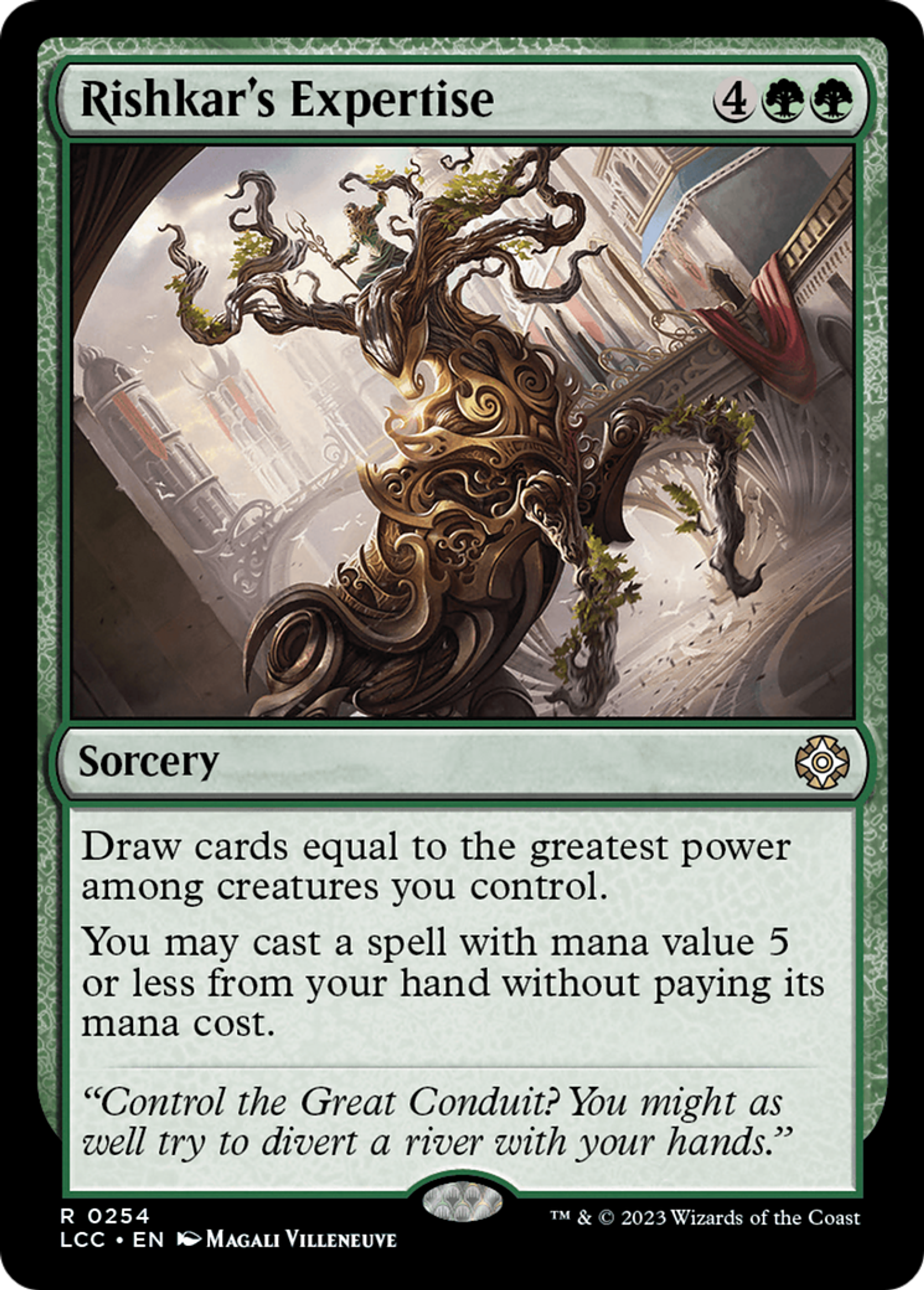Rishkar's Expertise — The Lost Caverns of Ixalan Commander — Magic: The Gathering