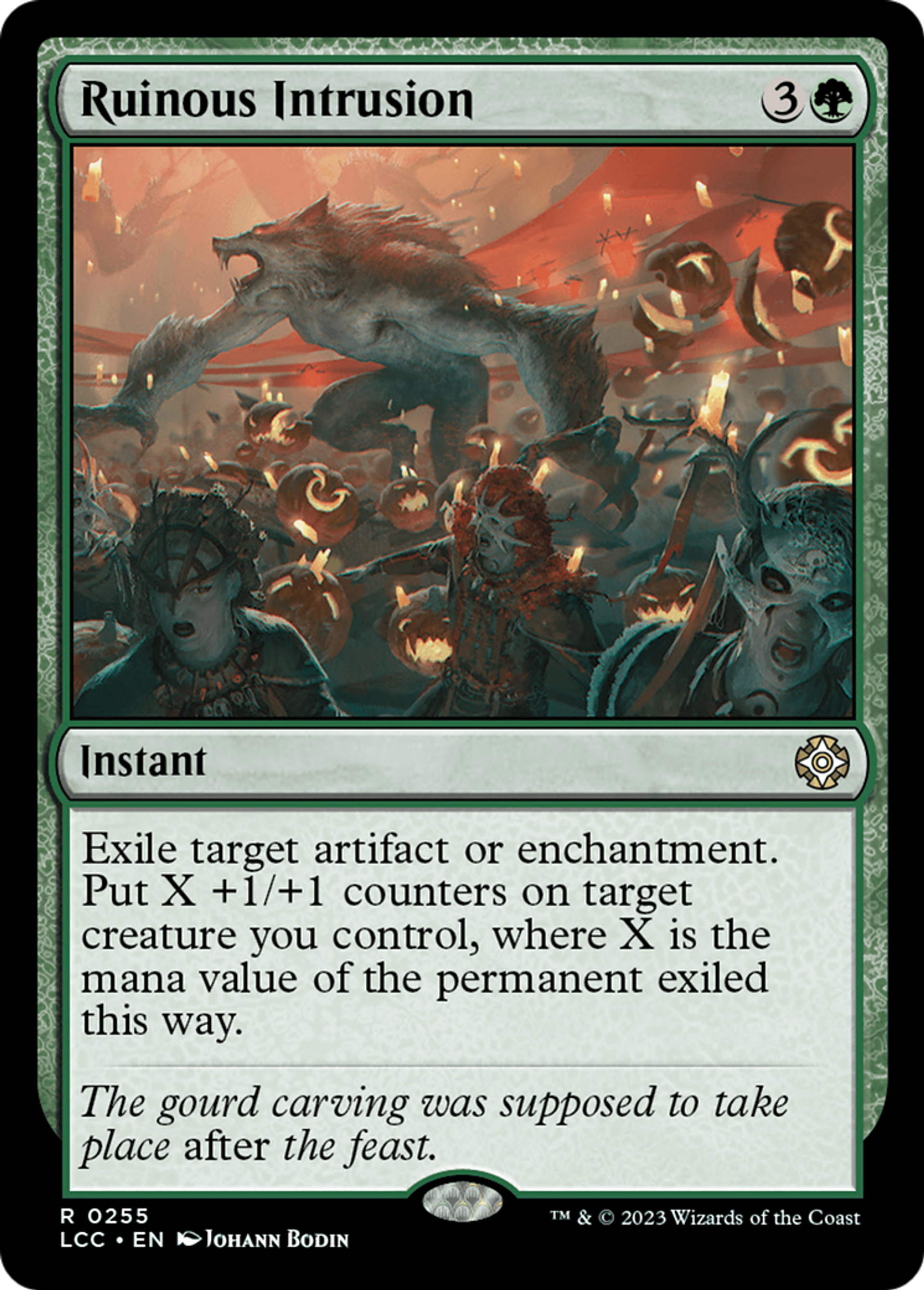 Ruinous Intrusion — The Lost Caverns of Ixalan Commander — Magic: The Gathering