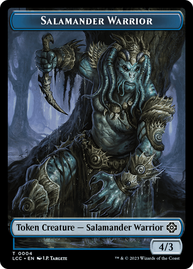 Salamander Warrior — The Lost Caverns of Ixalan Commander — Magic: The Gathering