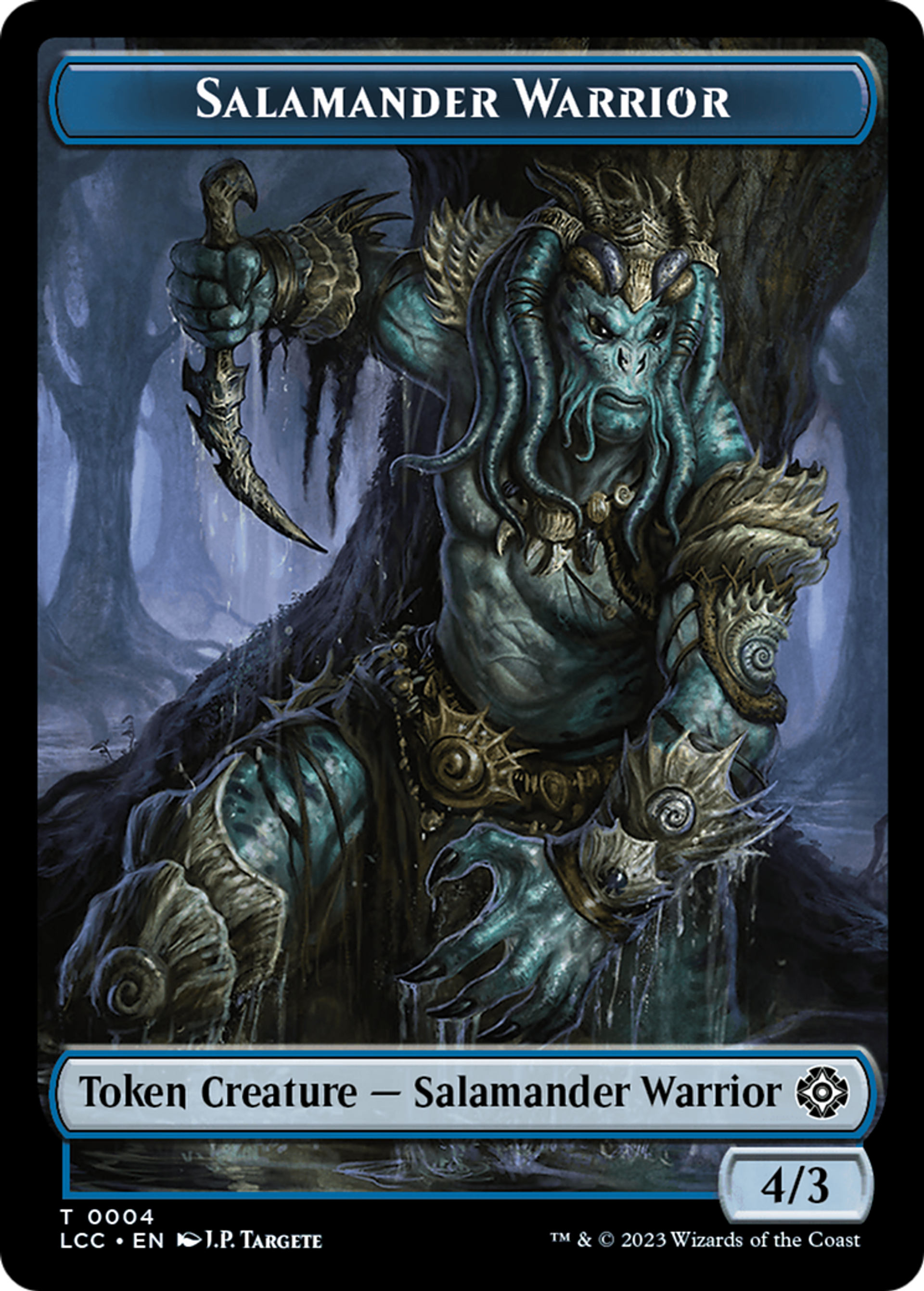 Salamander Warrior — The Lost Caverns of Ixalan Commander — Magic: The Gathering