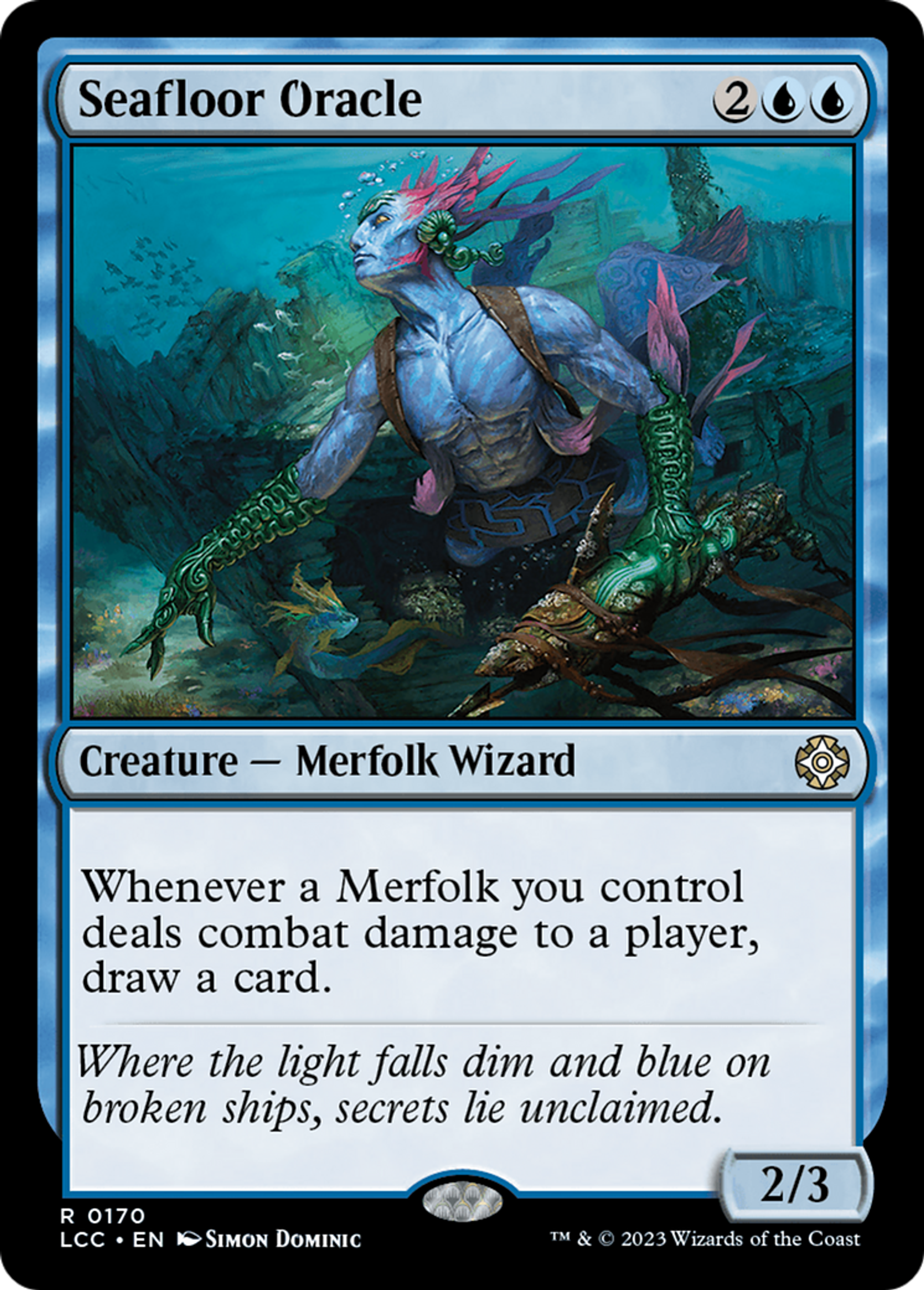 Oracle des fonds marins — The Lost Caverns of Ixalan Commander — Magic: The Gathering