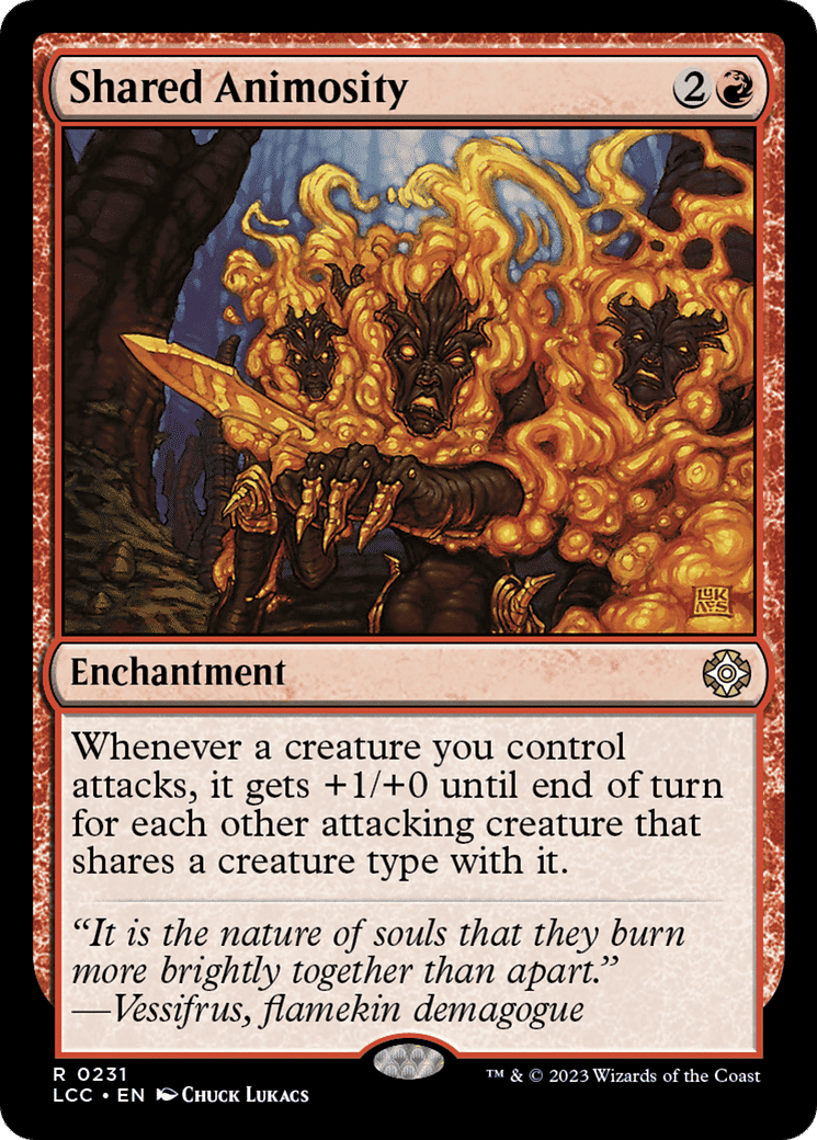 Shared Animosity — The Lost Caverns of Ixalan Commander — Magic: The Gathering