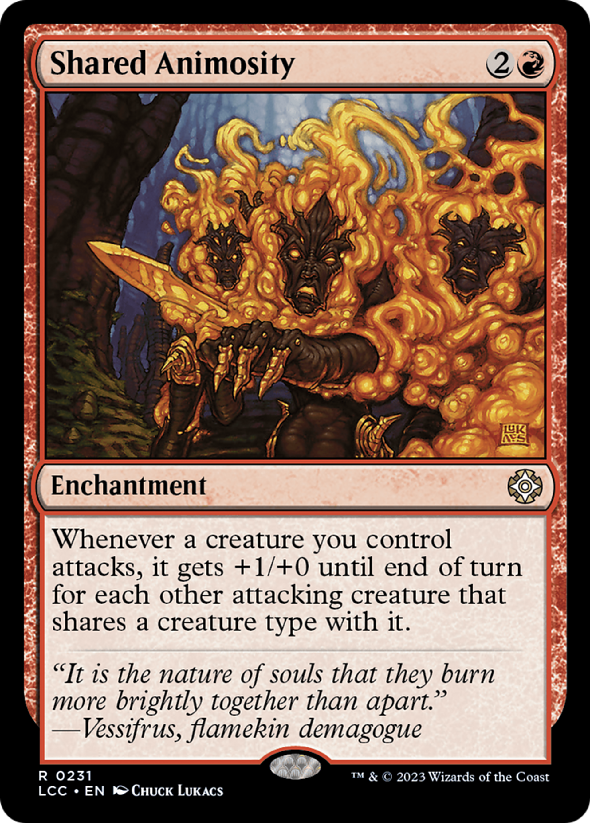 Shared Animosity — The Lost Caverns of Ixalan Commander — Magic: The Gathering