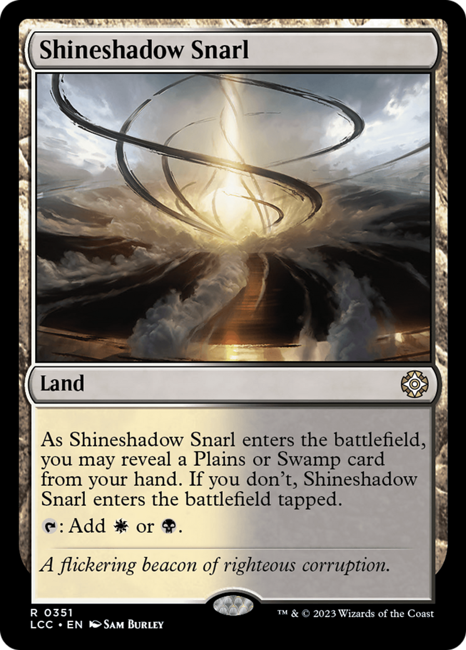 Shineshadow Snarl — The Lost Caverns of Ixalan Commander — Magic: The Gathering