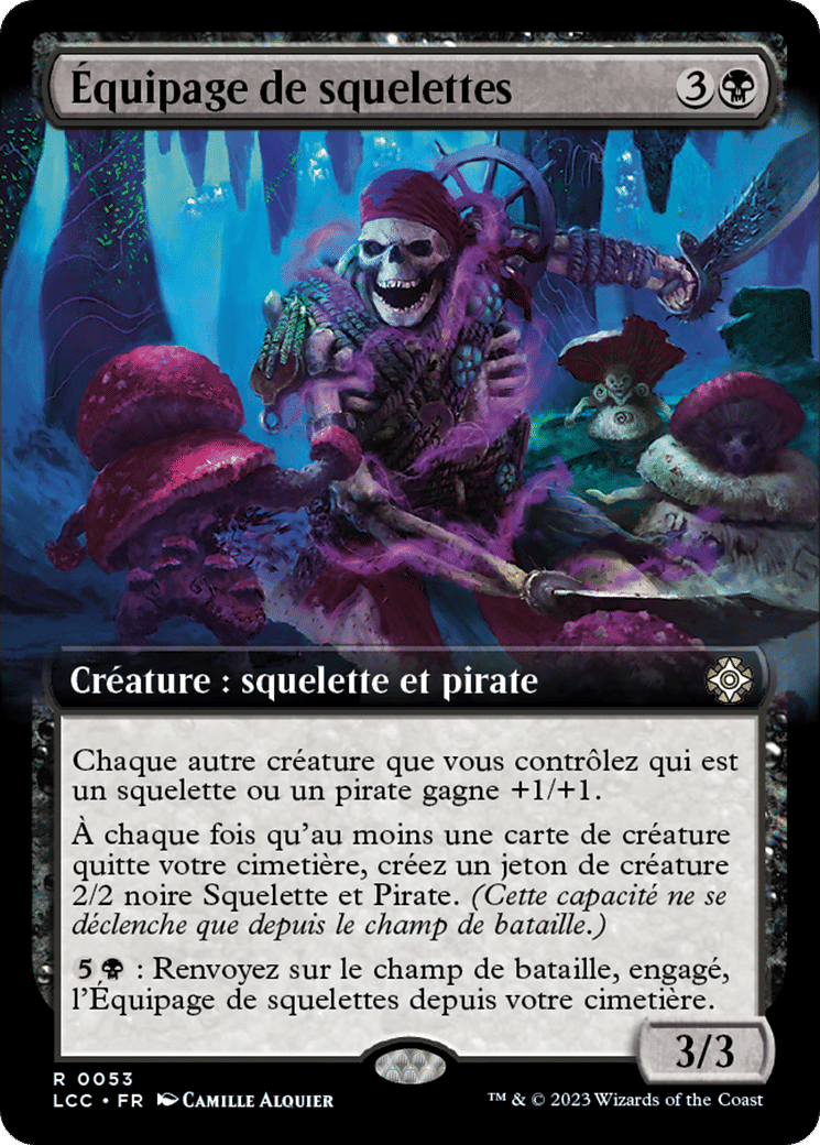 Équipage de squelettes — The Lost Caverns of Ixalan Commander — Magic: The Gathering