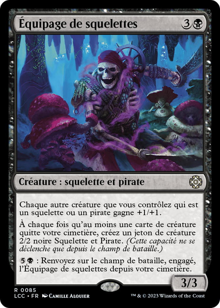 Équipage de squelettes — The Lost Caverns of Ixalan Commander — Magic: The Gathering