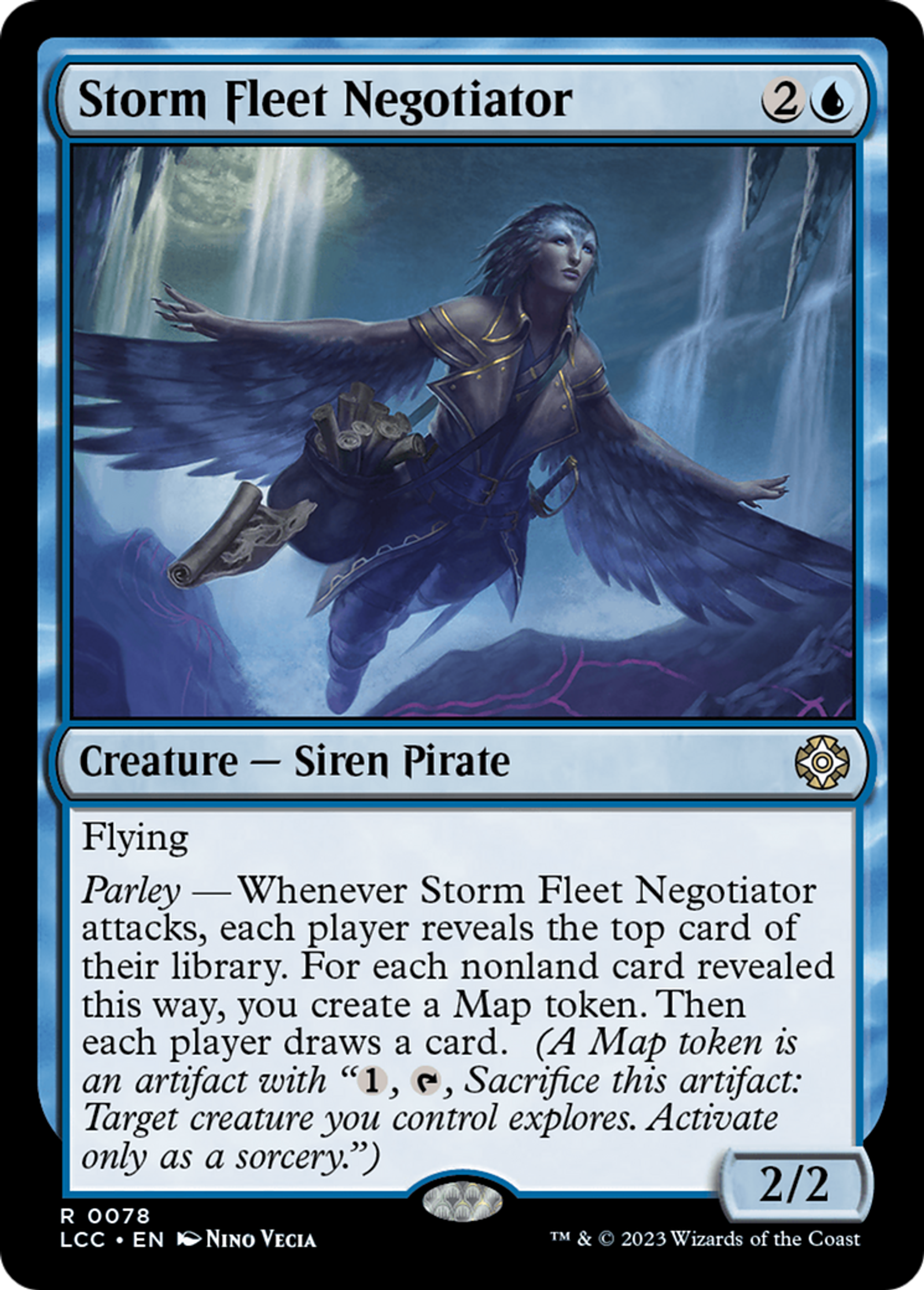 Storm Fleet Negotiator — The Lost Caverns of Ixalan Commander — Magic: The Gathering
