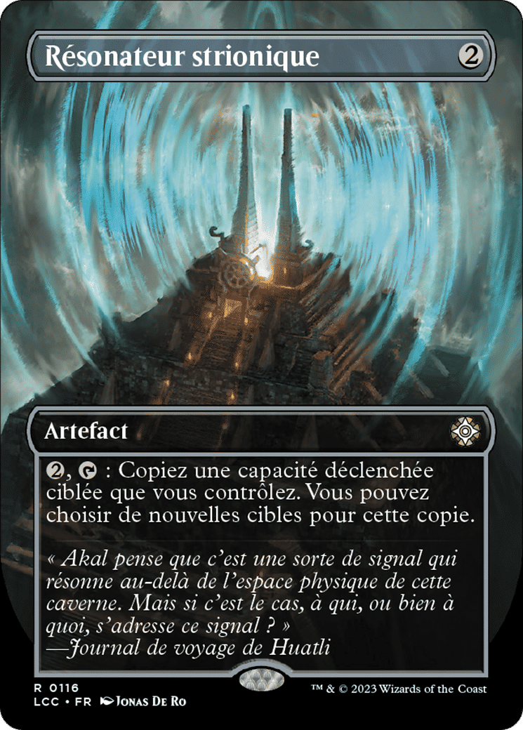 Résonateur strionique — The Lost Caverns of Ixalan Commander — Magic: The Gathering
