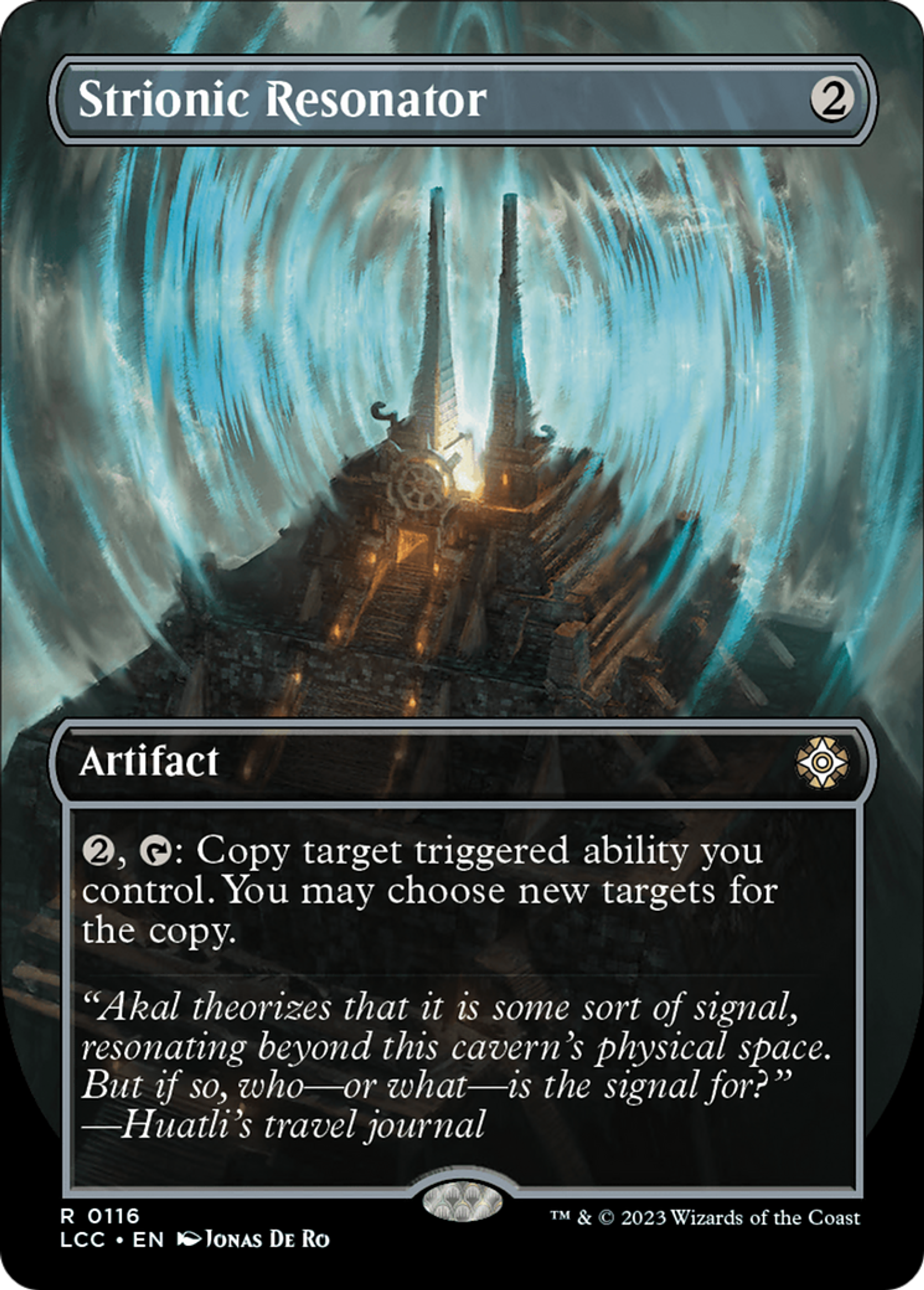 Résonateur strionique — The Lost Caverns of Ixalan Commander — Magic: The Gathering