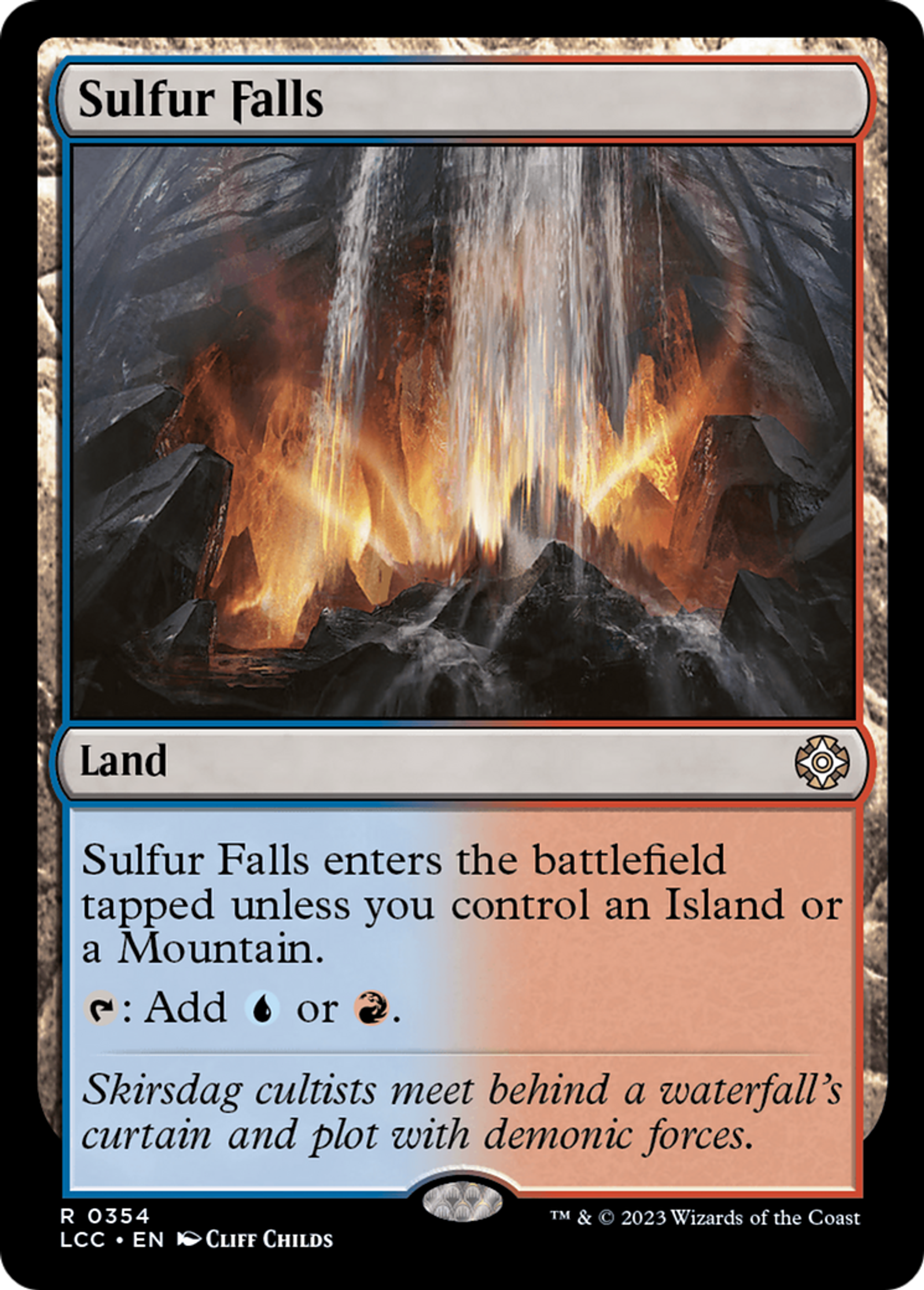 Sulfur Falls — The Lost Caverns of Ixalan Commander — Magic: The Gathering