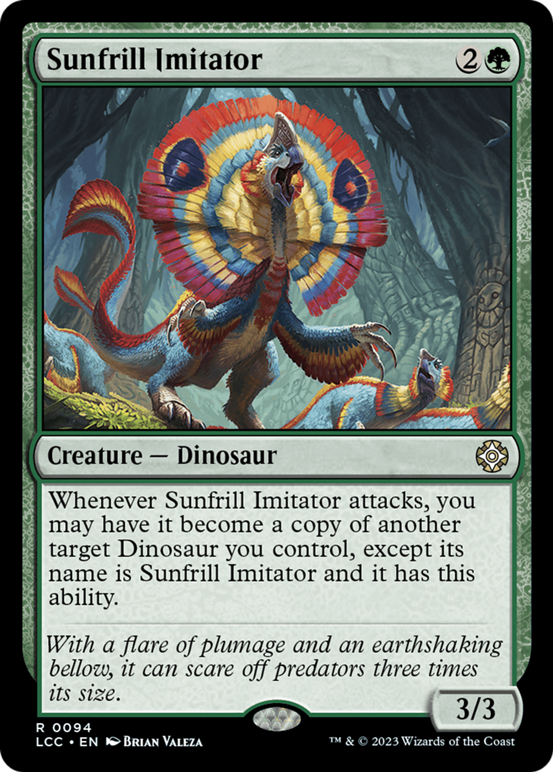 Sunfrill Imitator — The Lost Caverns of Ixalan Commander — Magic: The Gathering