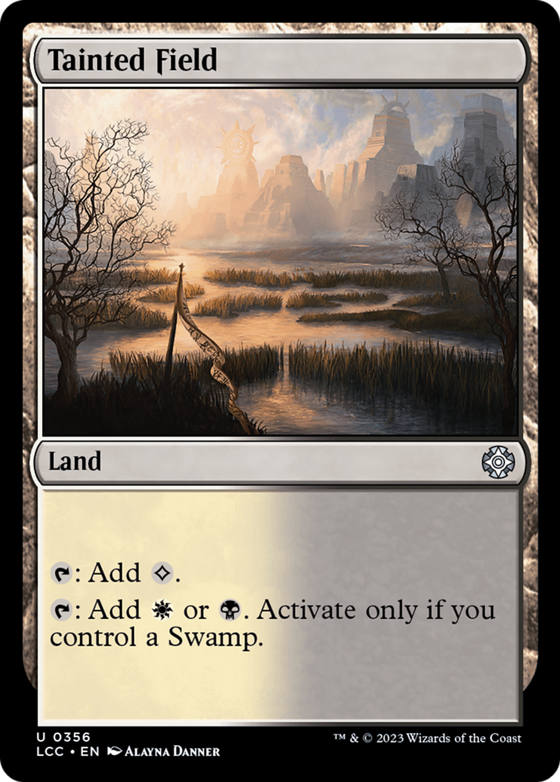 Tainted Field — The Lost Caverns of Ixalan Commander — Magic: The Gathering