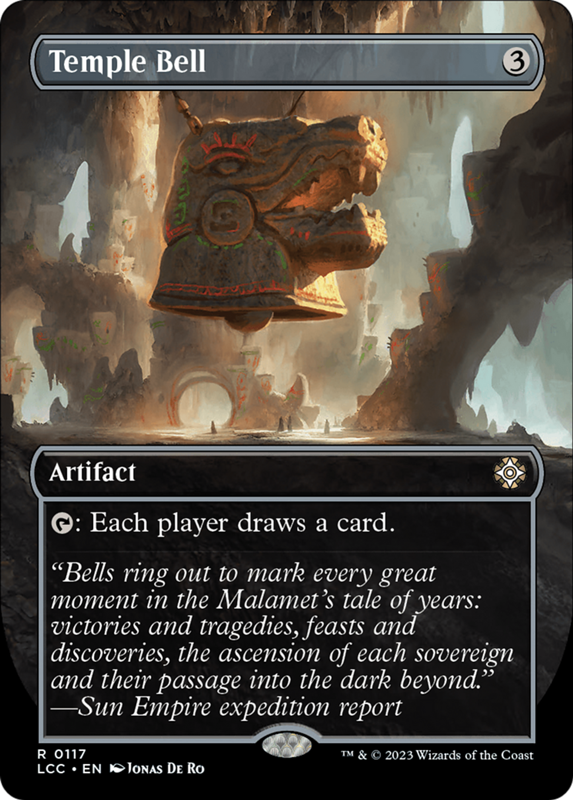 Cloche du temple — The Lost Caverns of Ixalan Commander — Magic: The Gathering