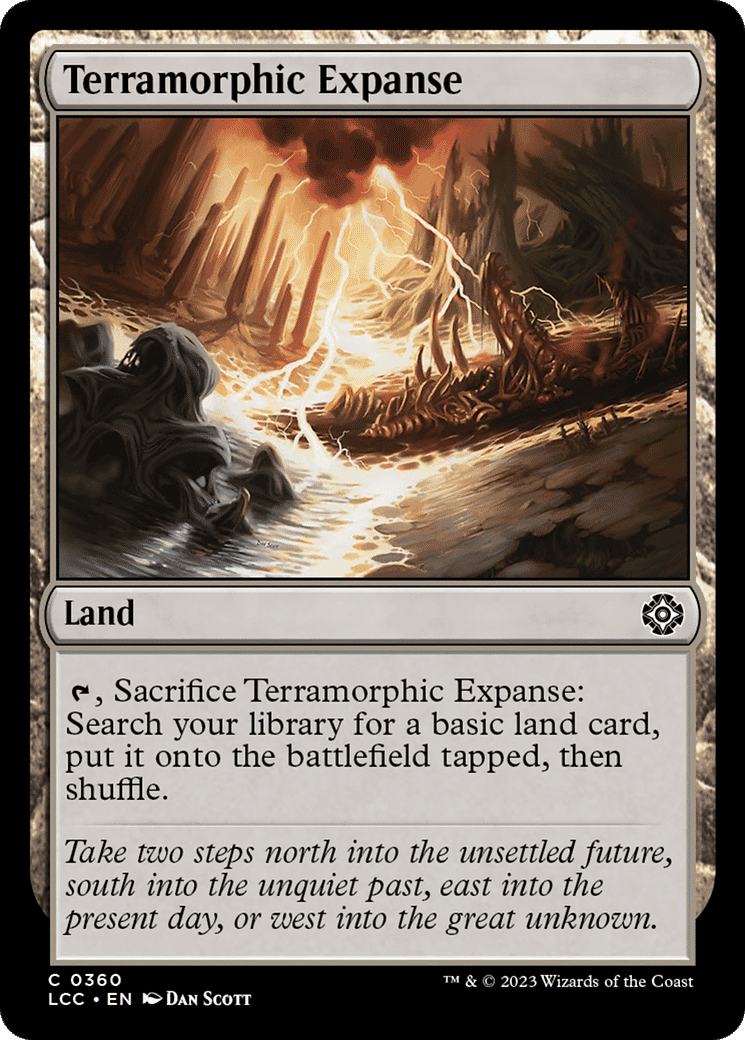 Terramorphic Expanse — The Lost Caverns of Ixalan Commander — Magic: The Gathering