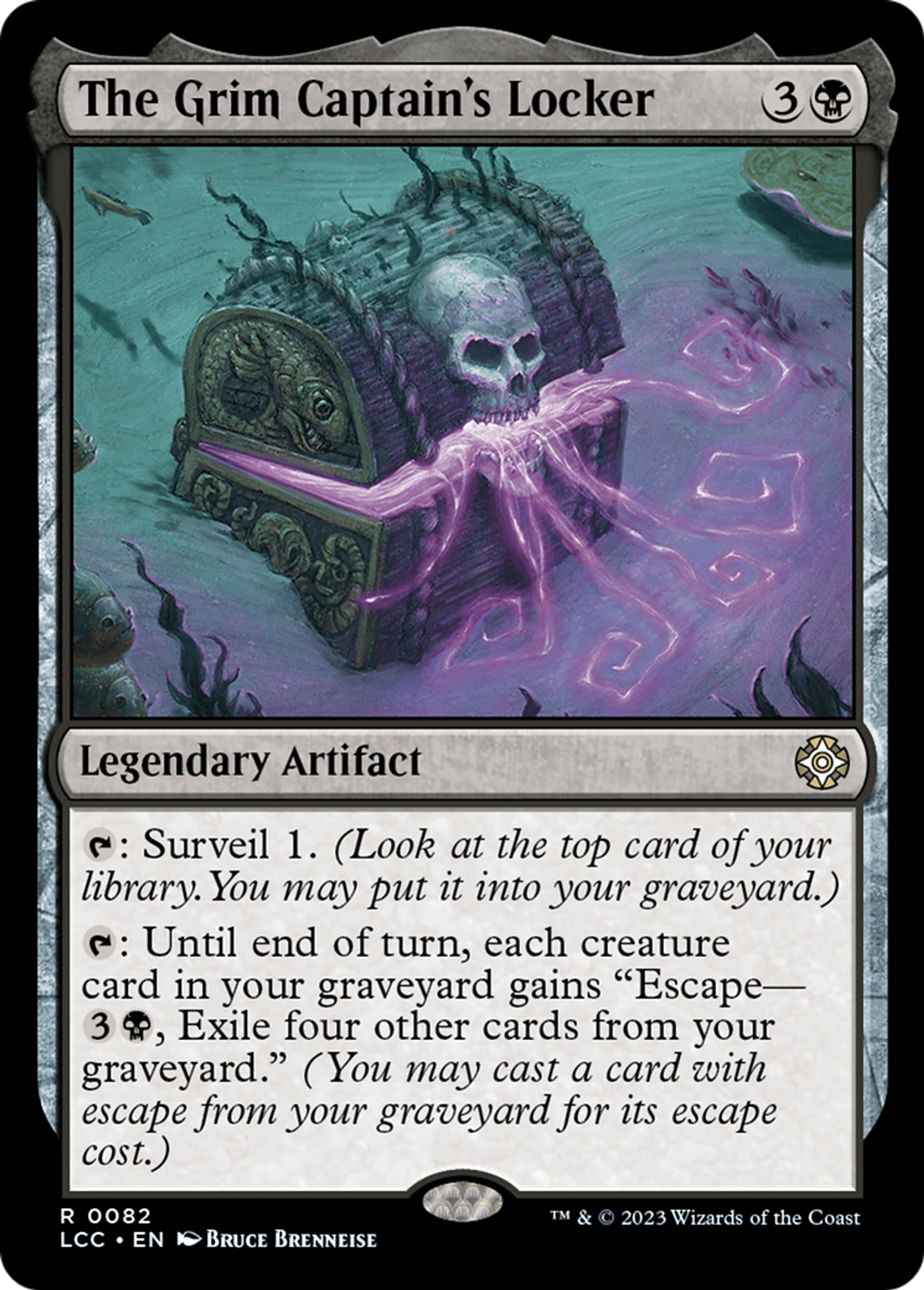 The Grim Captain's Locker — The Lost Caverns of Ixalan Commander — Magic: The Gathering