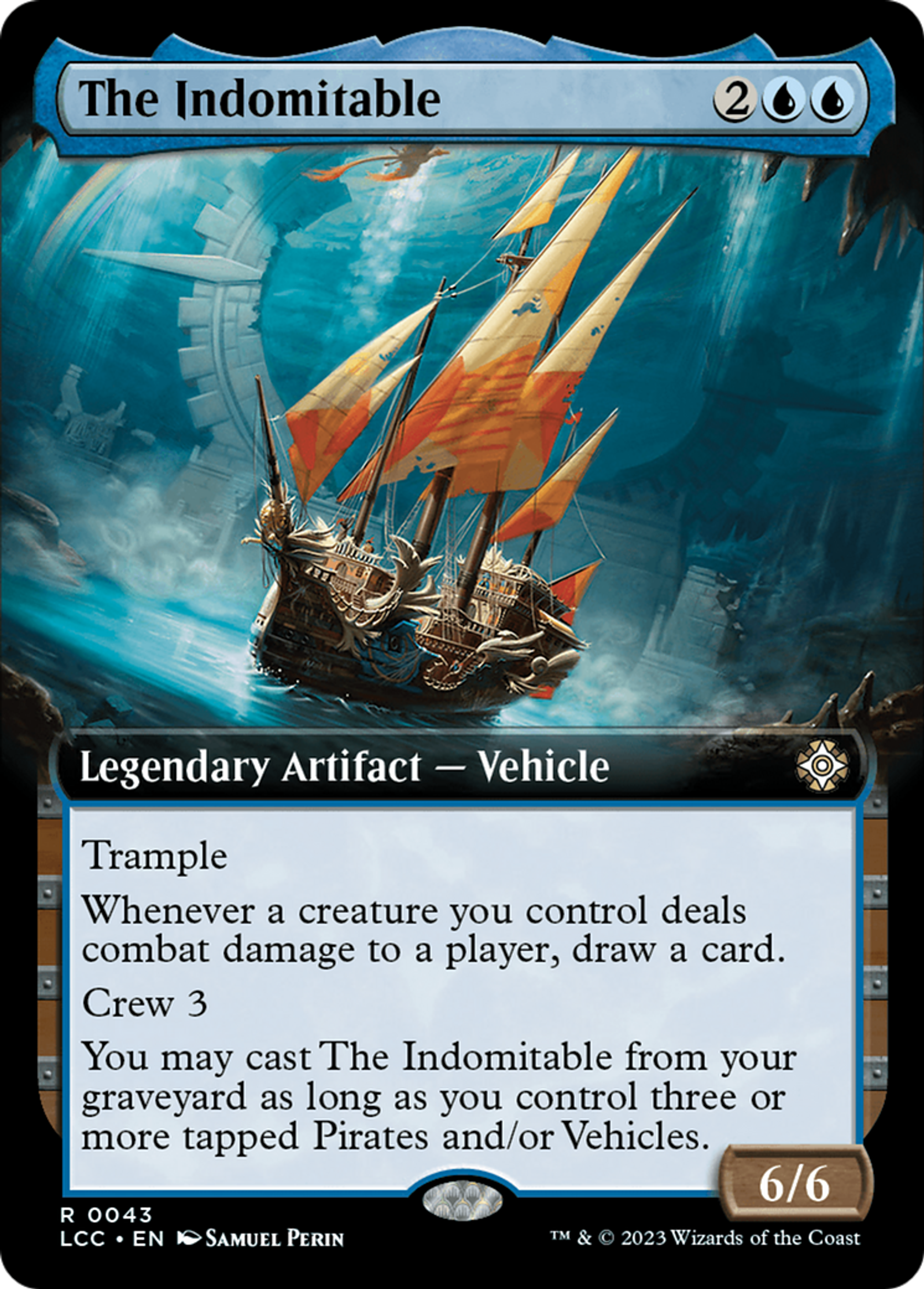 The Indomitable — The Lost Caverns of Ixalan Commander — Magic: The Gathering