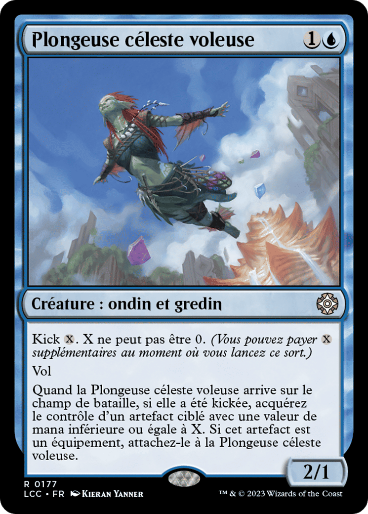 Plongeuse céleste voleuse — The Lost Caverns of Ixalan Commander — Magic: The Gathering