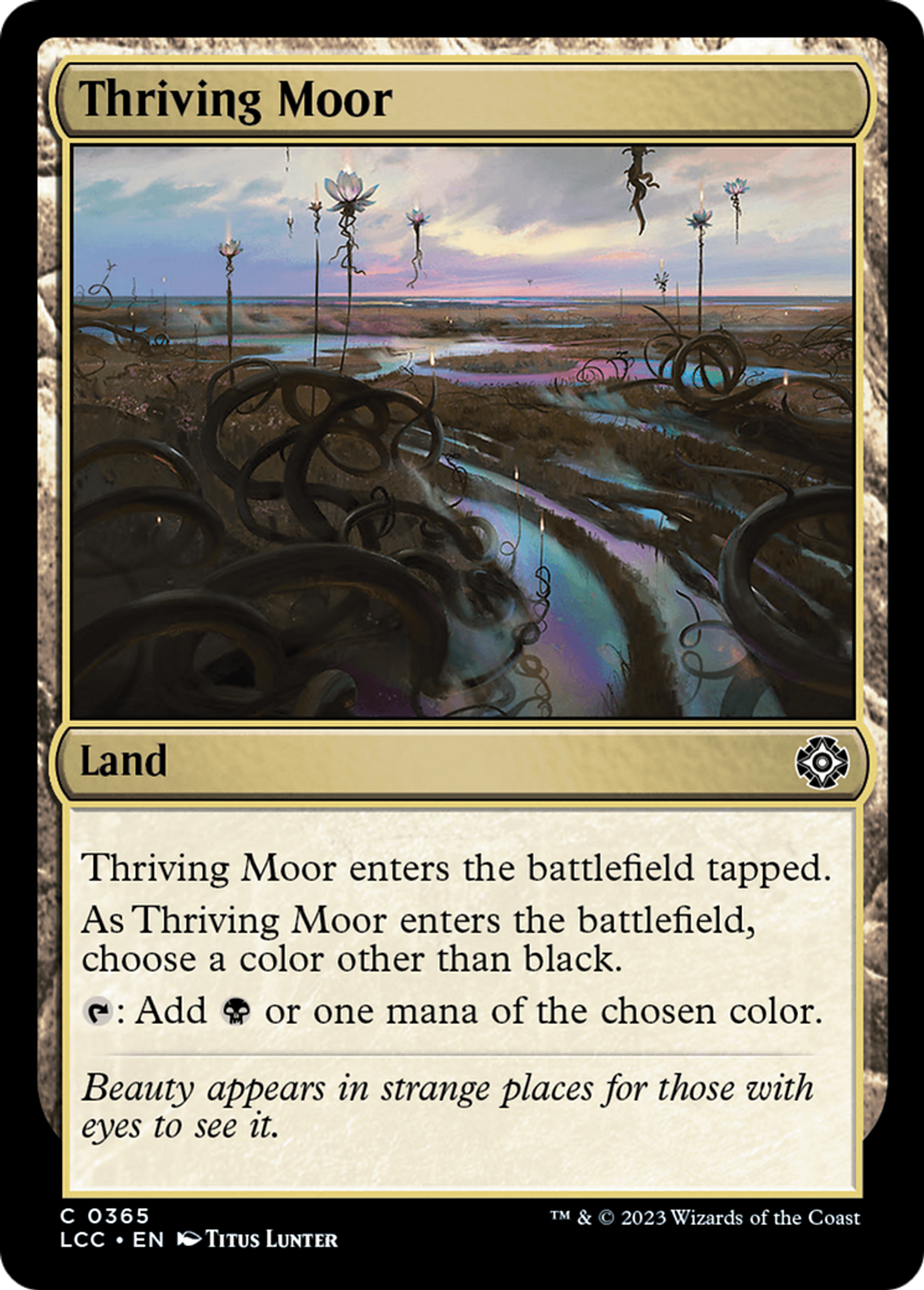 Thriving Moor — The Lost Caverns of Ixalan Commander — Magic: The Gathering